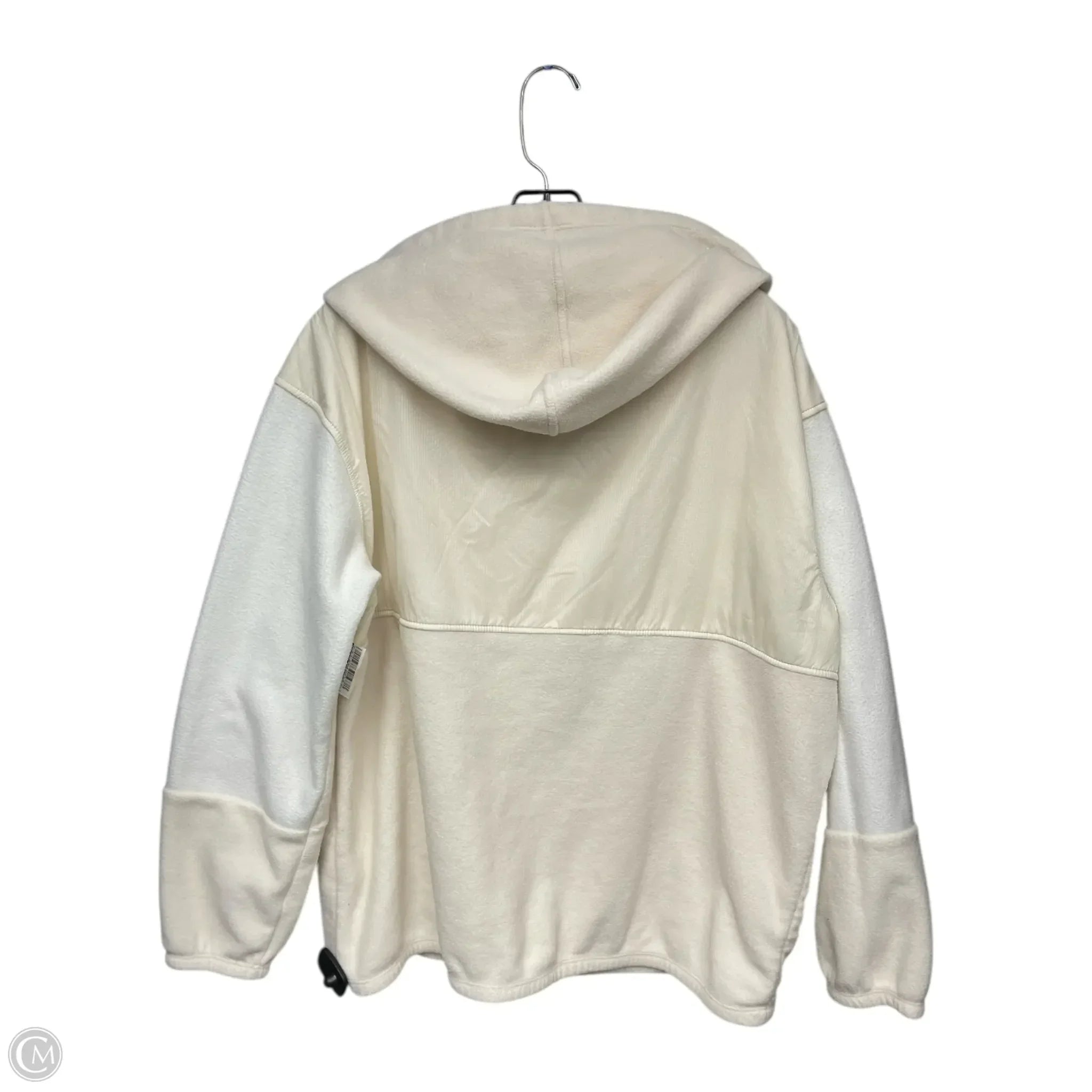 Jacket Fleece By Patagonia In White, Size: Xl