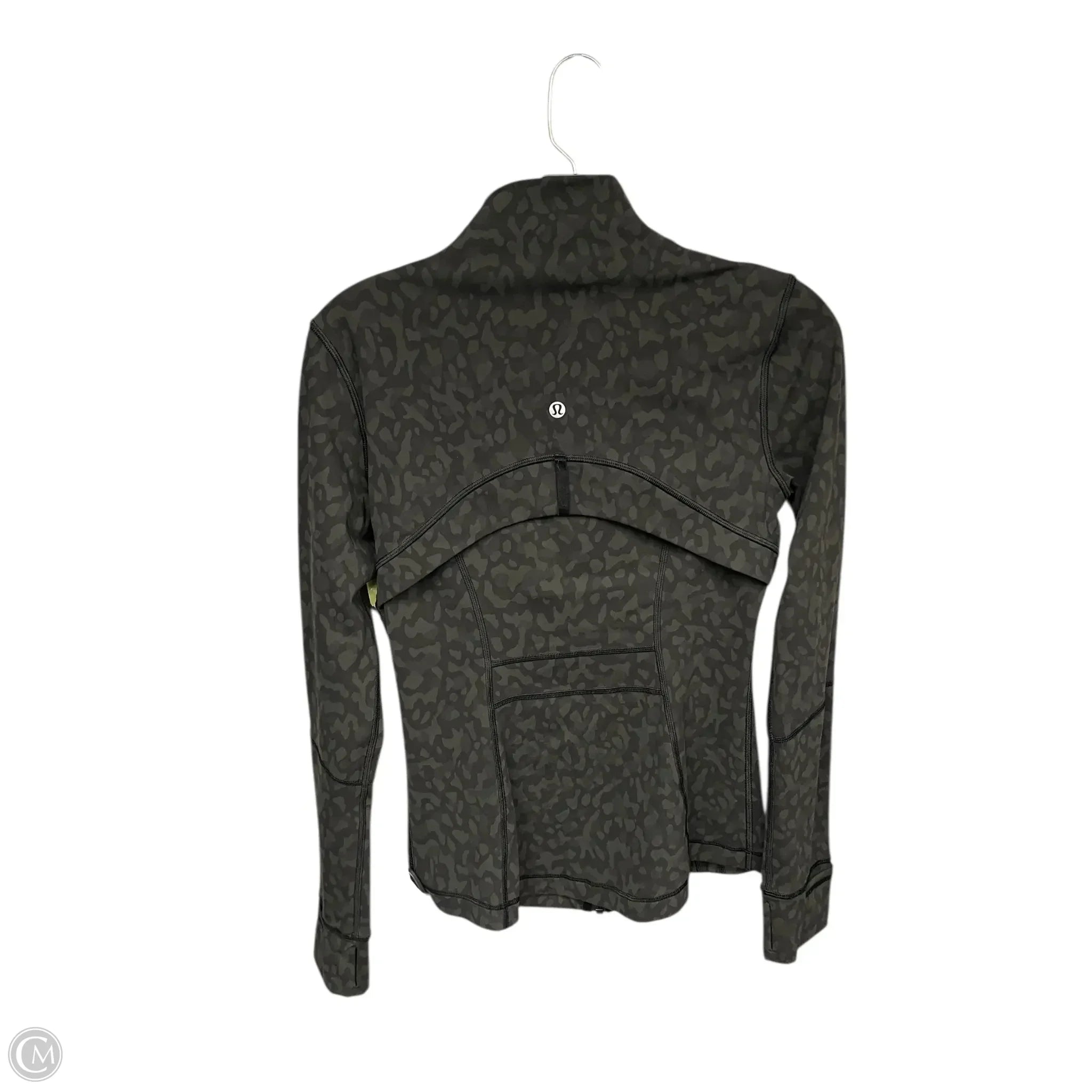 Athletic Jacket By Lululemon In Green, Size: 6