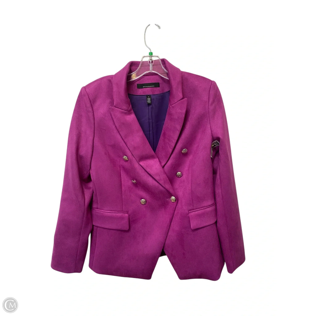 Blazer By White House Black Market In Purple, Size: 8