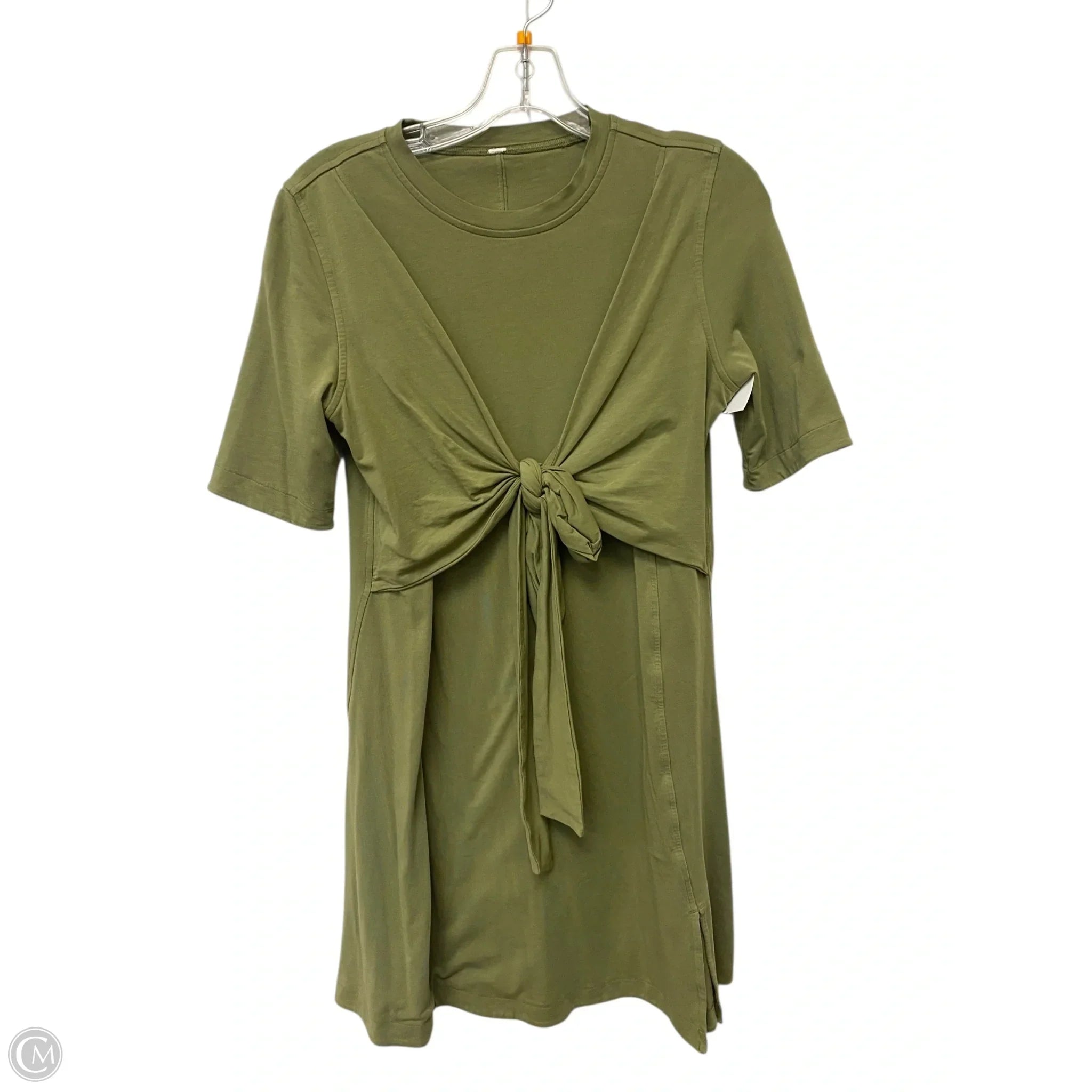 Athletic Dress By Lululemon In Green, Size: M