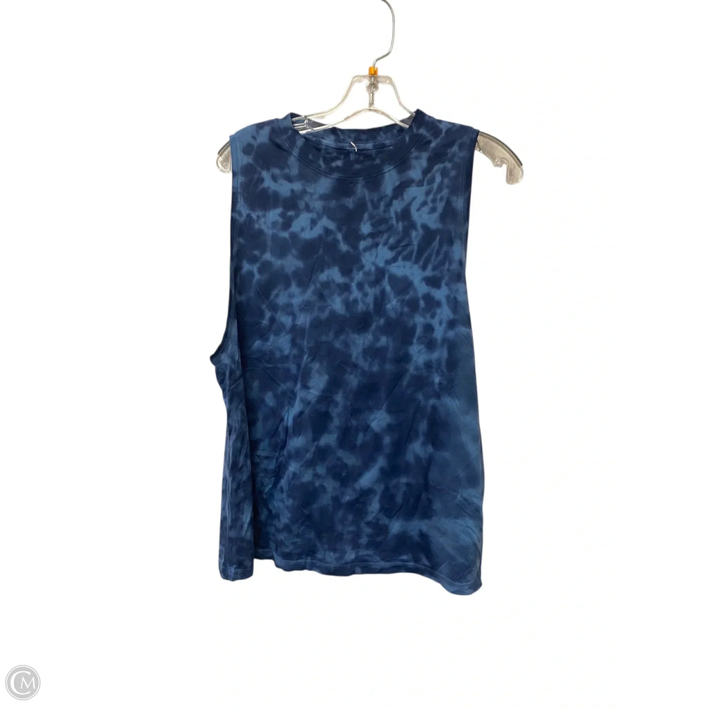 Athletic Top Short Sleeve By Lululemon In Black, Size: M