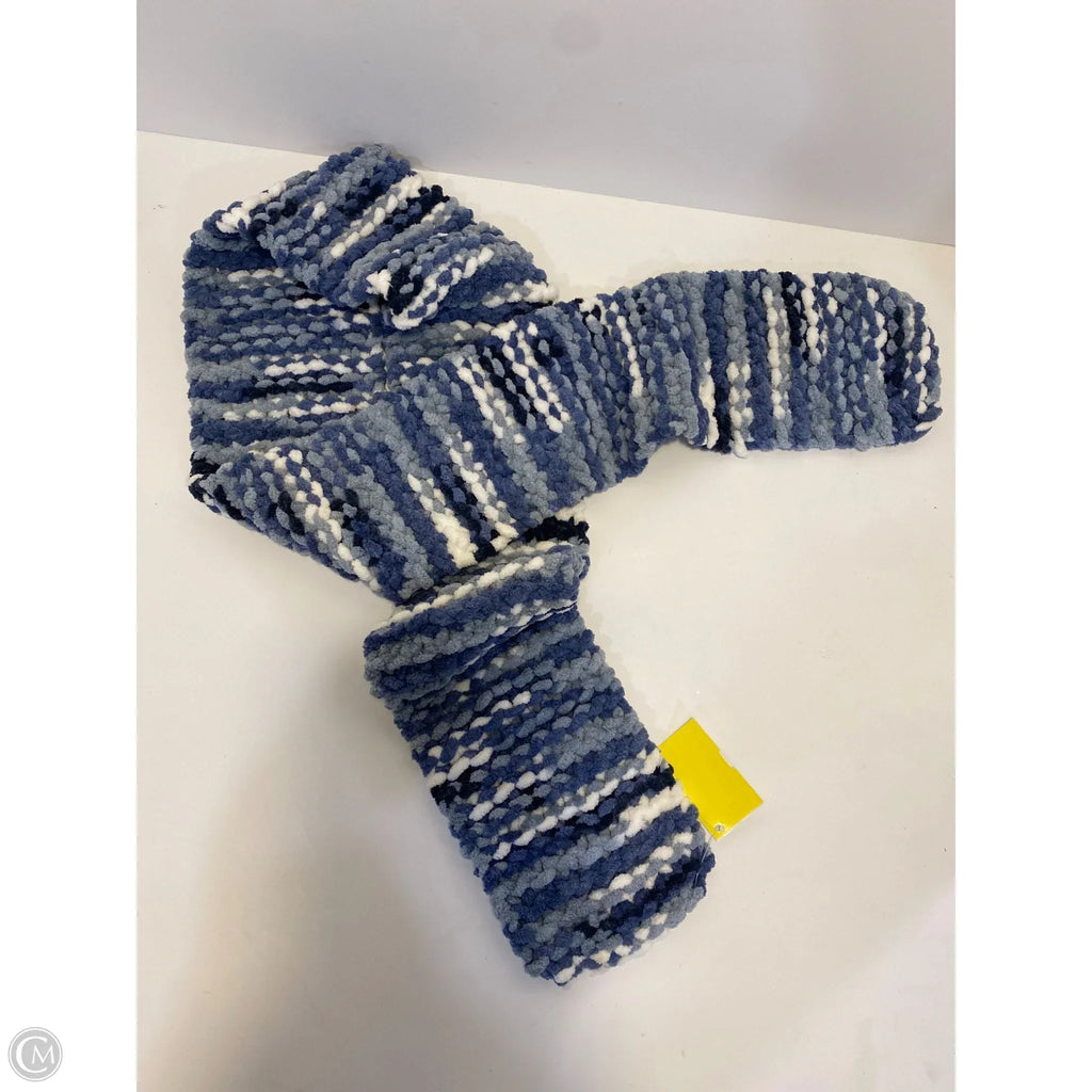 Scarf Winter By Clothes Mentor In Blue