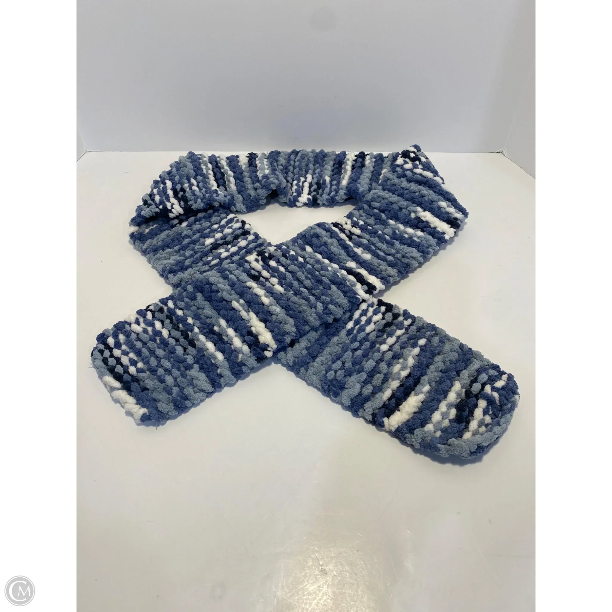Scarf Winter By Clothes Mentor In Blue