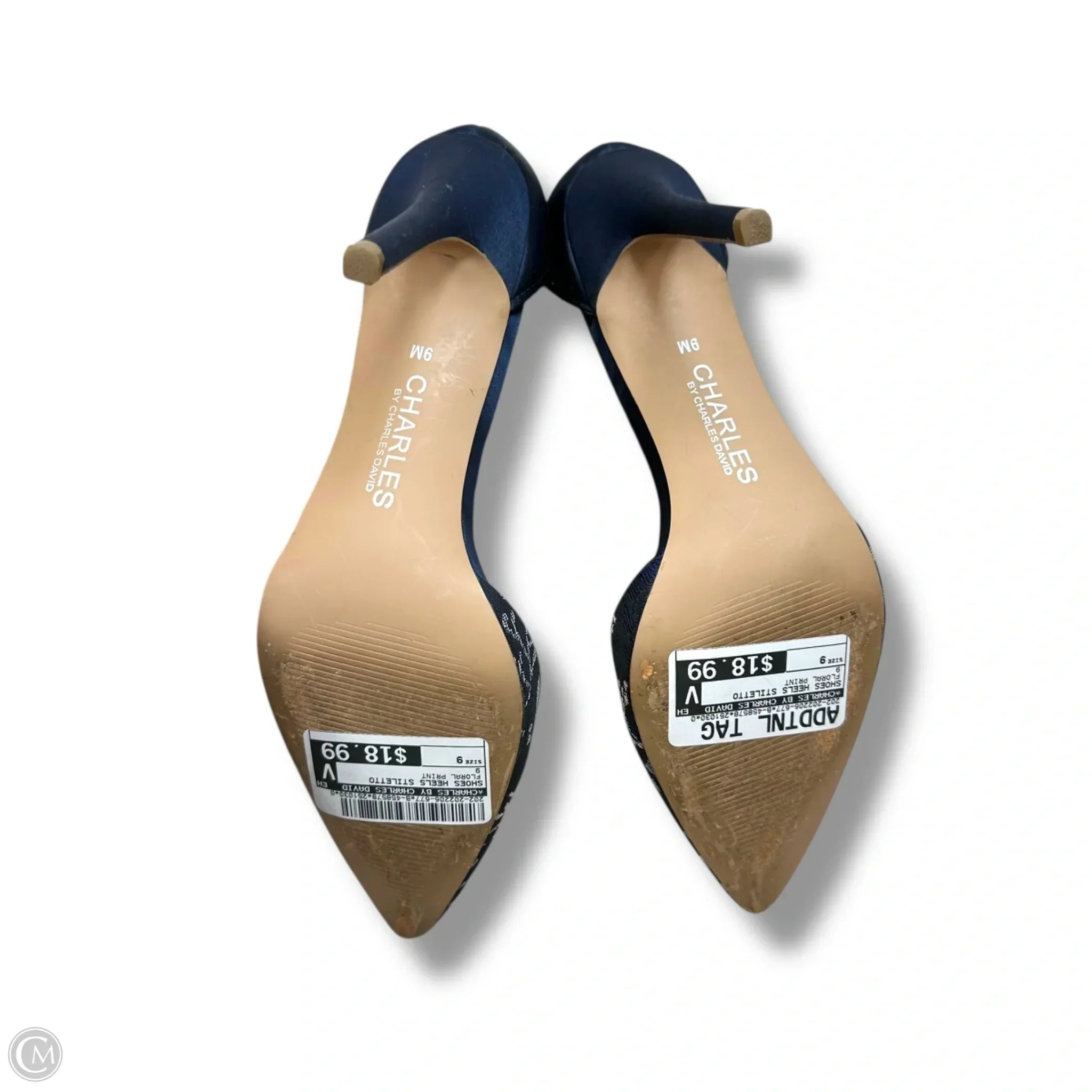 Shoes Heels Stiletto By Charles By Charles David In Floral Print, Size: 9