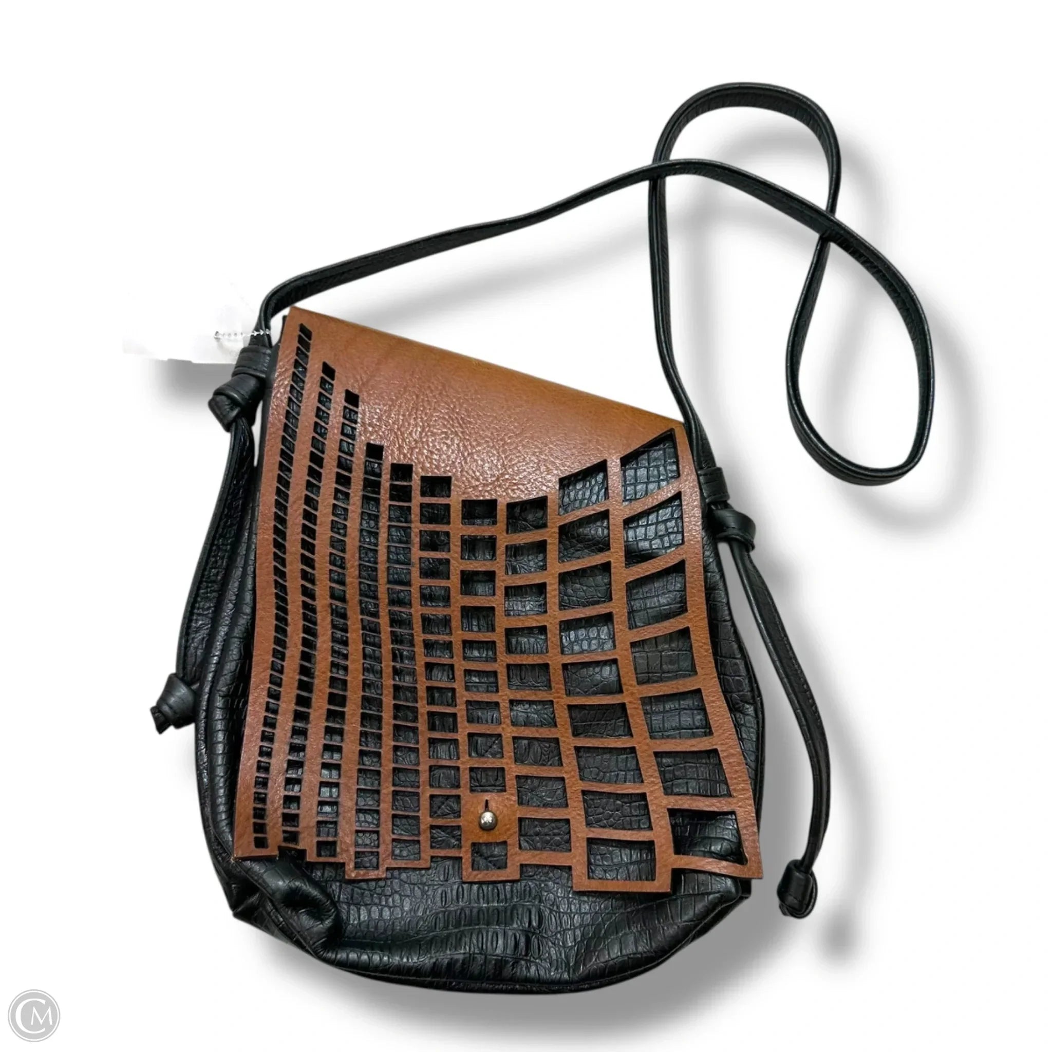 Leather Crossbody By THOMAS LEATHERS, Size: Small