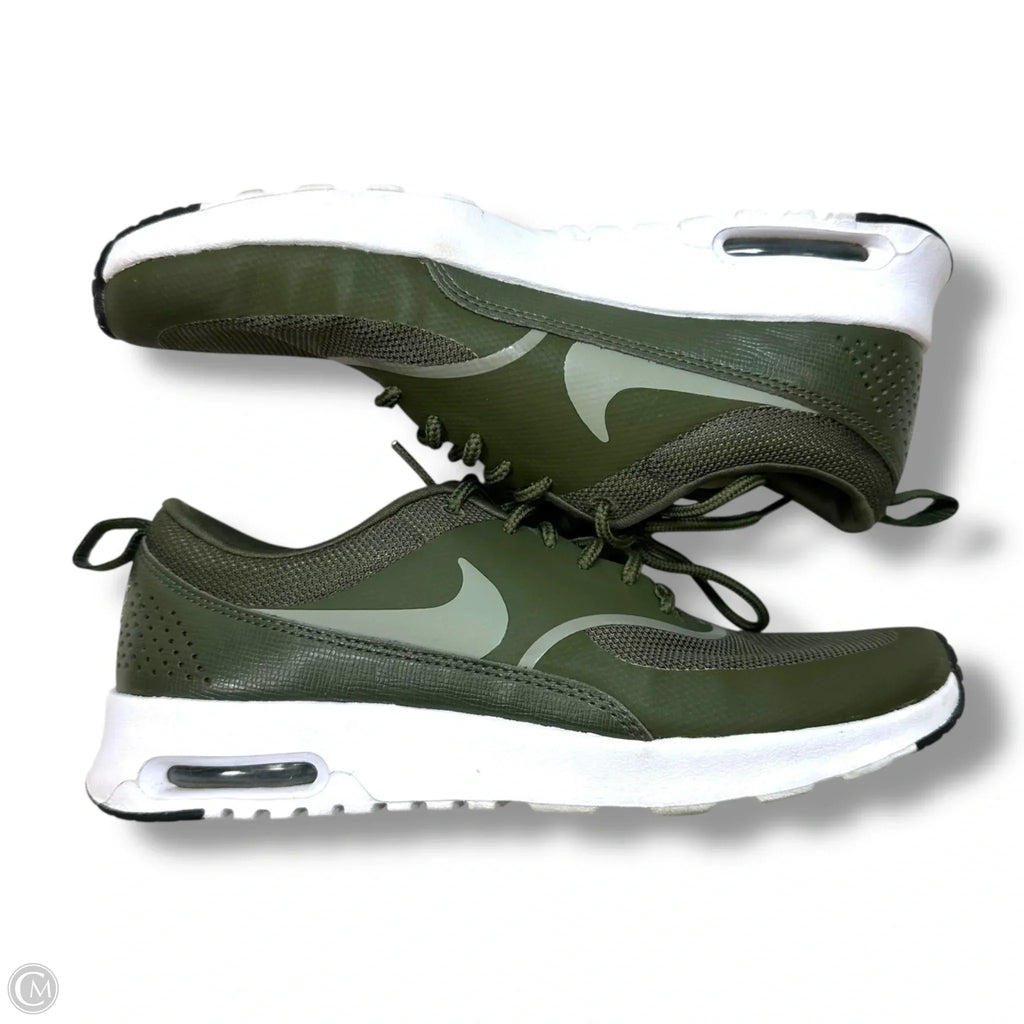 Shoes Sneakers By Nike In Green, Size: 8