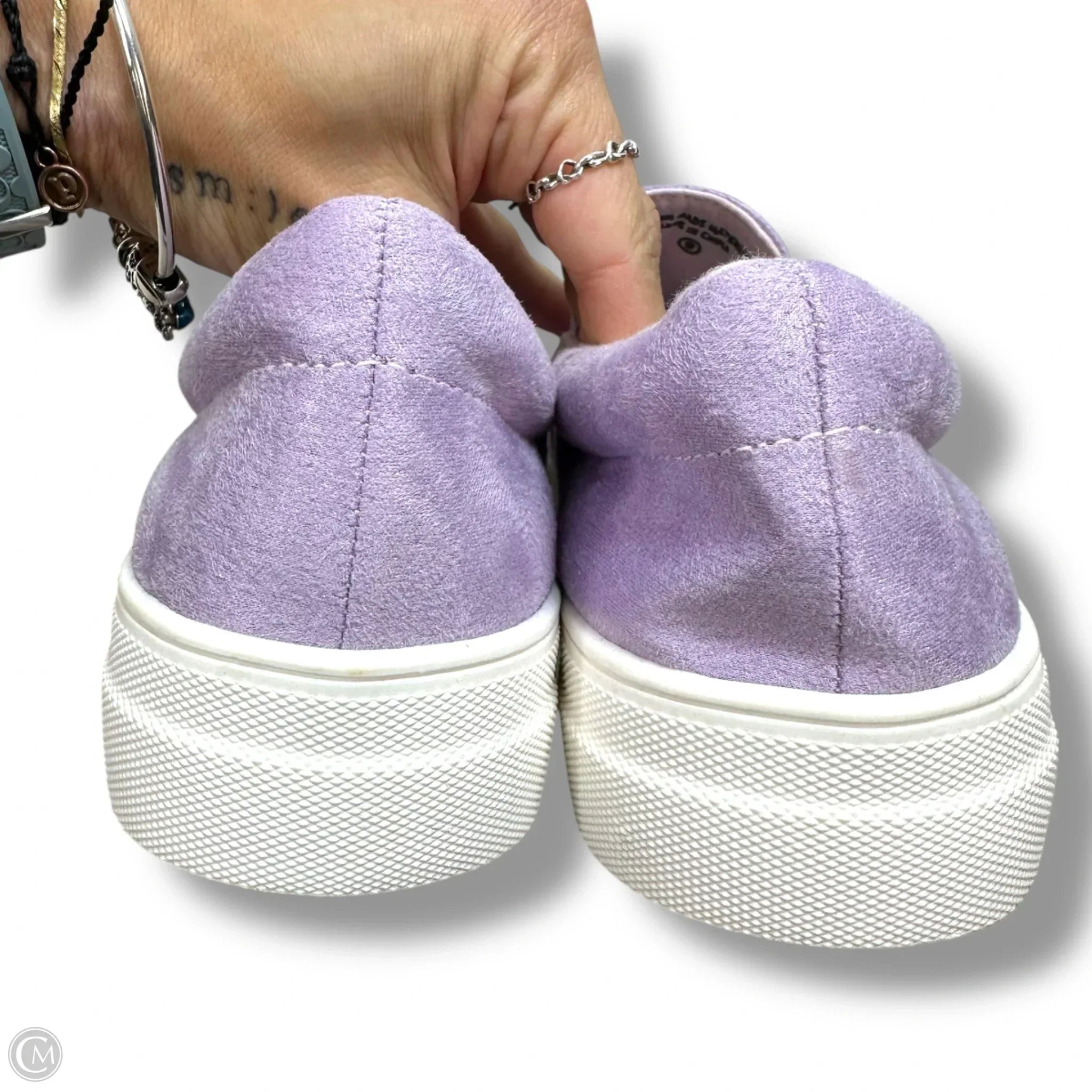 Shoes Sneakers By Soda In Purple, Size: 9