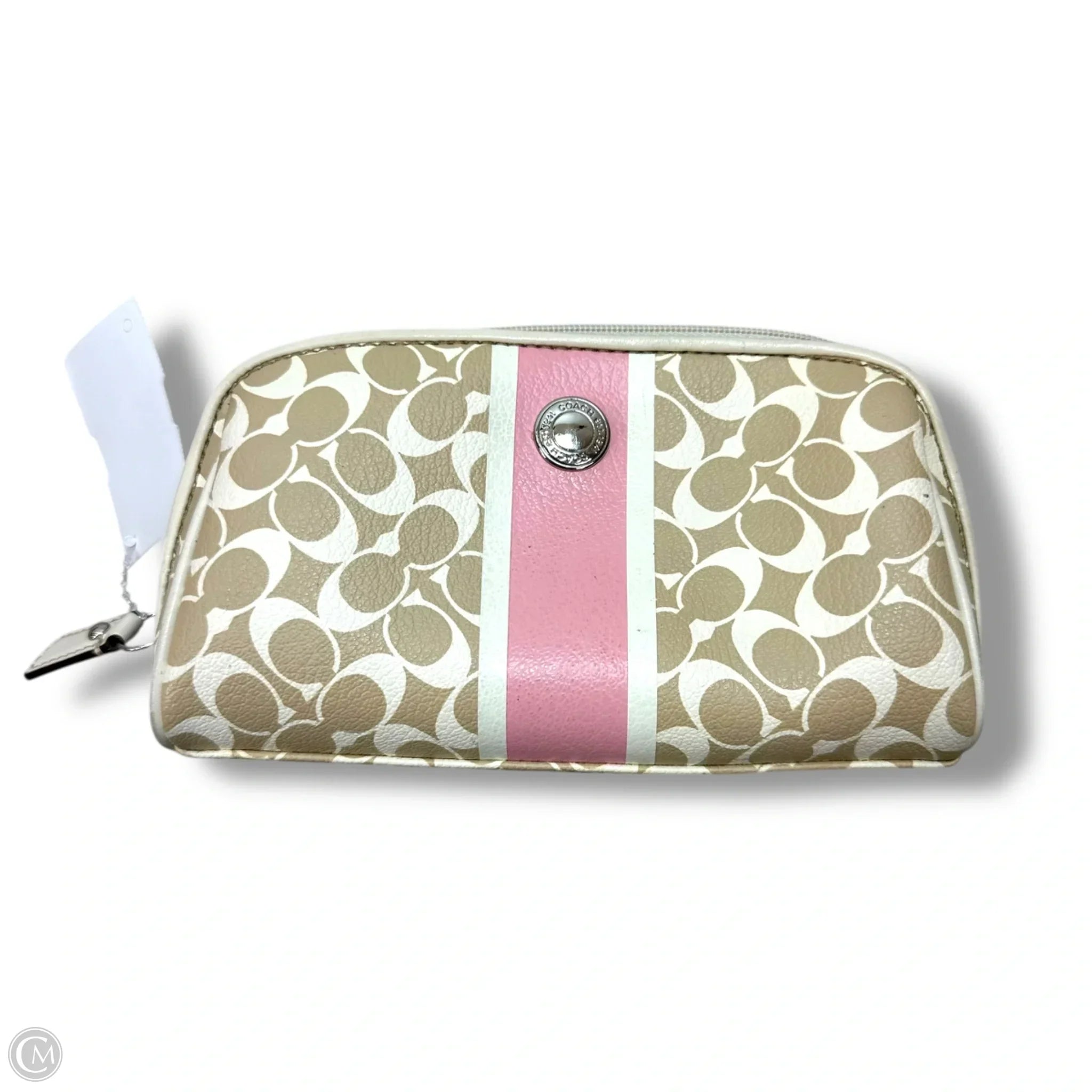 Makeup Bag Designer By Coach, Size: Small
