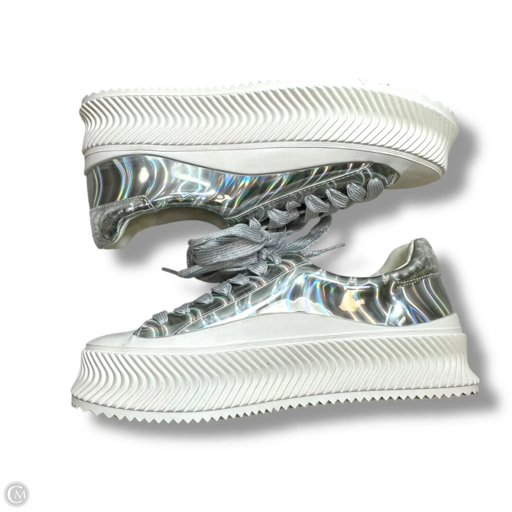Shoes Sneakers By Circus By Sam Edelman In Silver, Size: 9