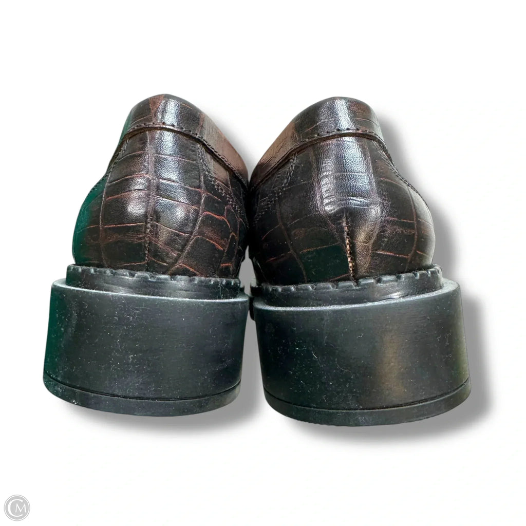 Loafers Shoes Flats By Seychelles In Brown, Size: 9.5