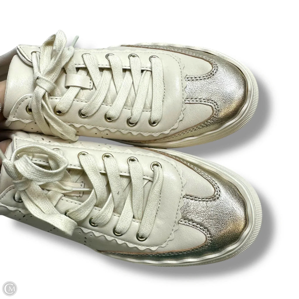 Shoes Sneakers By Vince Camuto In Ivory, Size: 9