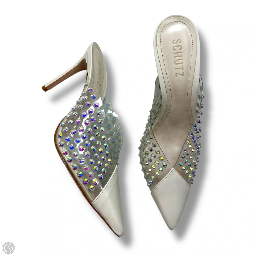 Shoes Heels Stiletto By Schutz In Clear, Size: 8