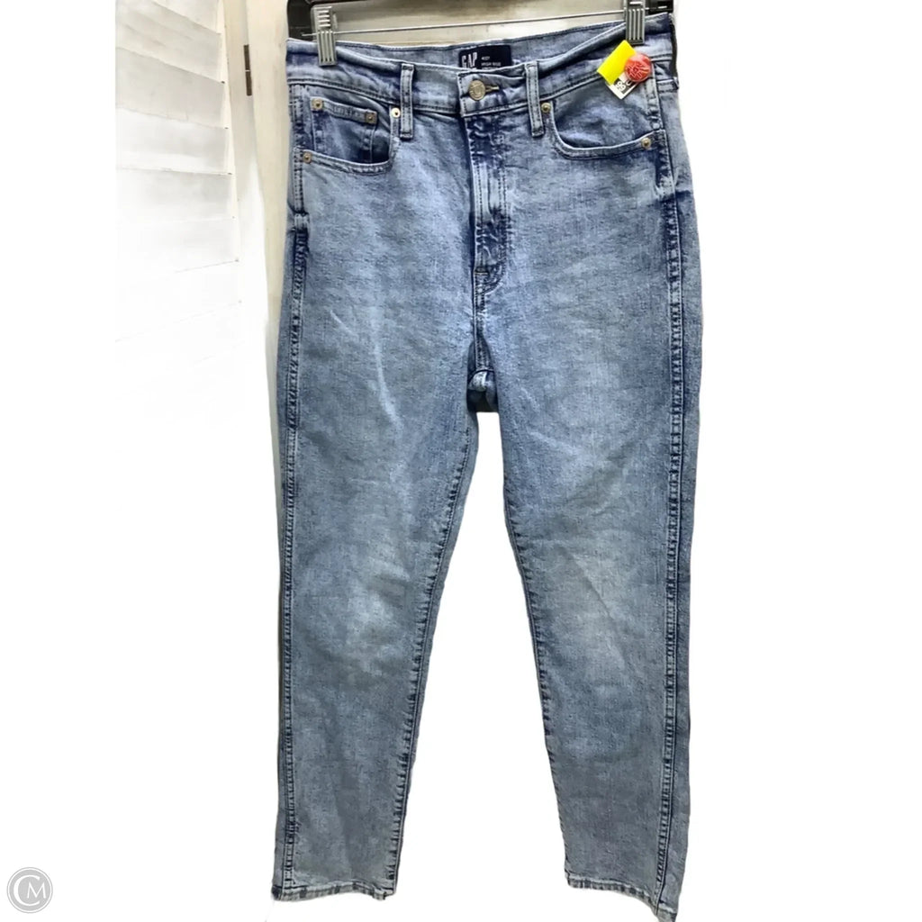 Jeans Skinny By Gap In Blue, Size: 4
