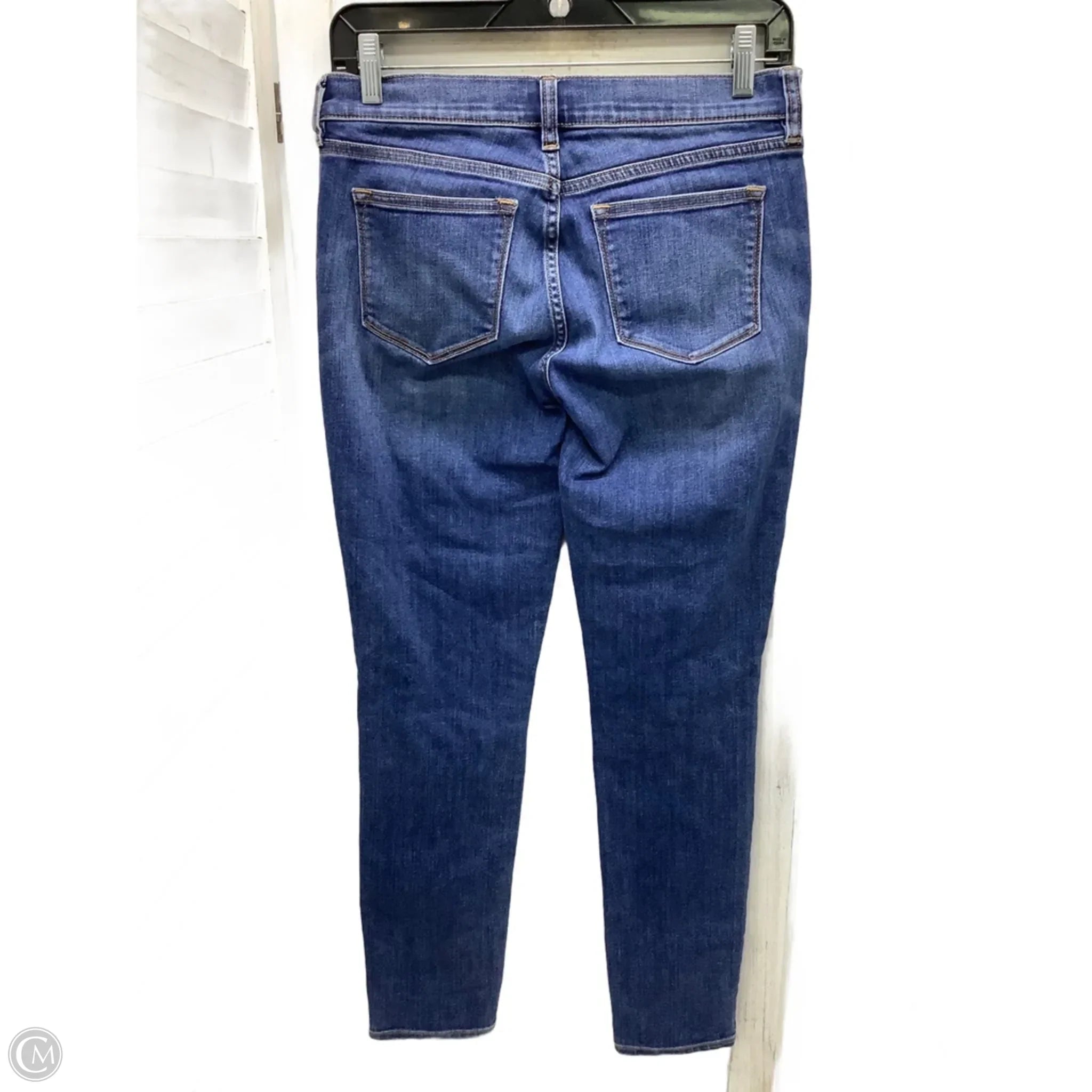 Jeans Skinny By J. Crew In Blue Denim, Size: 4