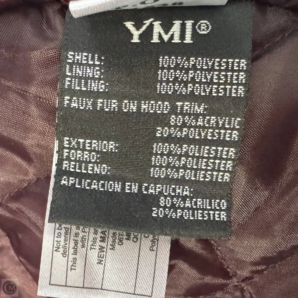 Coat Parka By YMI Collection In Sangria, Size: 3X