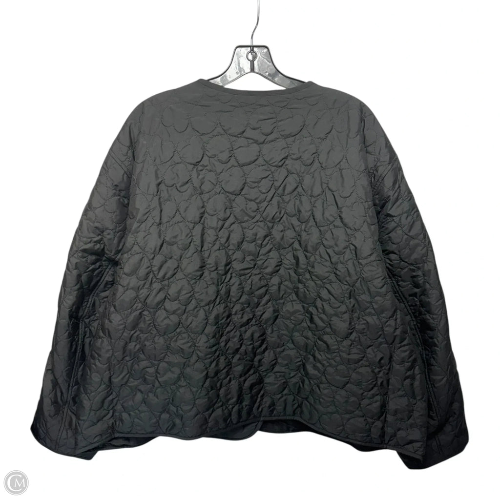 Lightweight Quilted Heart Jacket By J. Crew In Black, Size: 3x