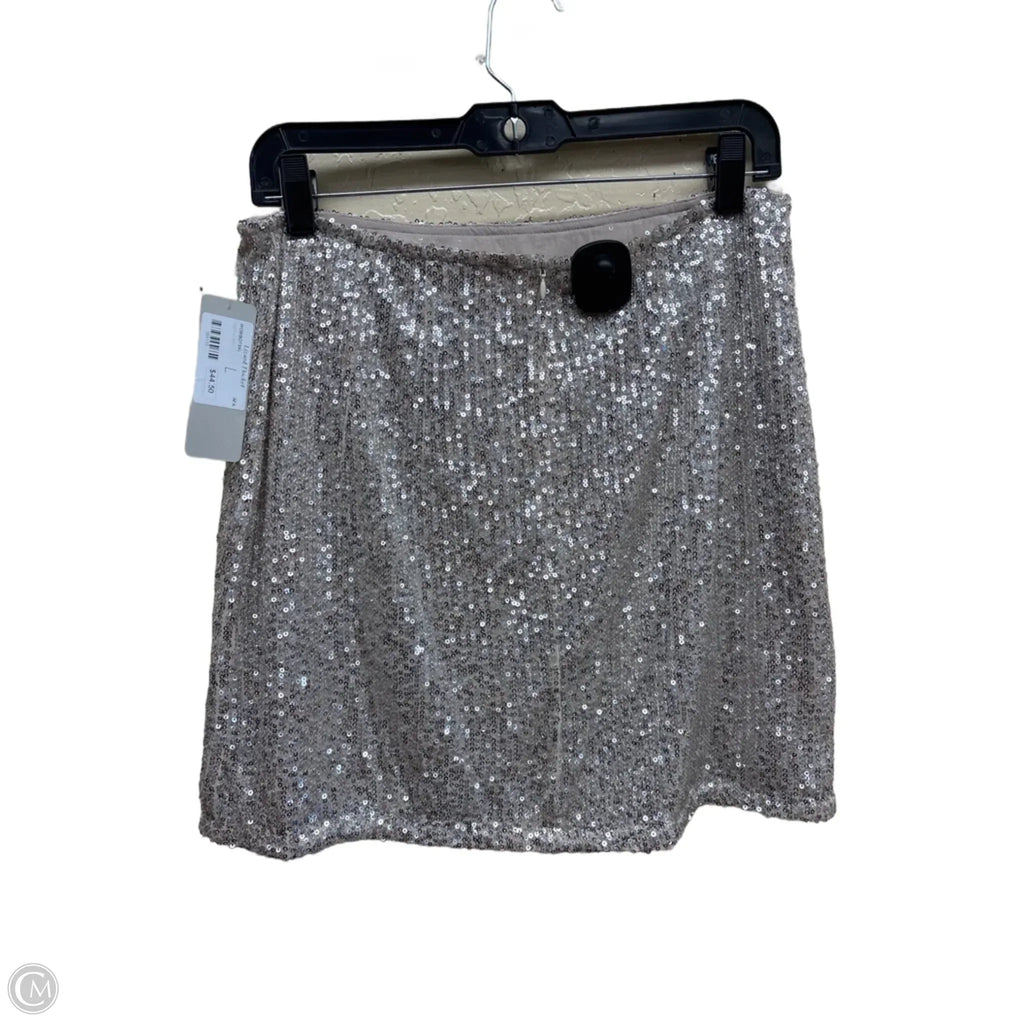 Skirt Mini & Short By Grace In Tan, Size: L