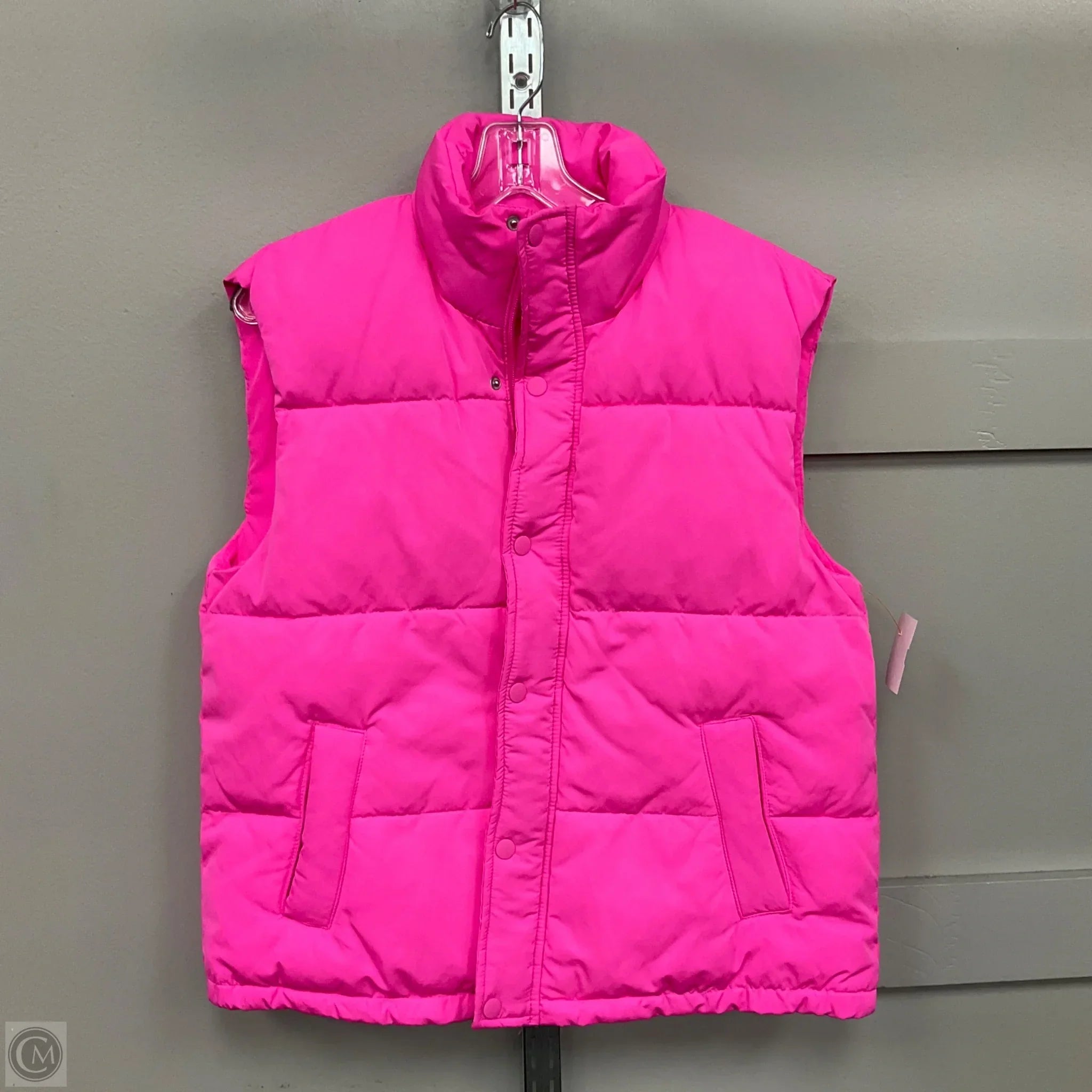 Vest Puffer & Quilted By Target In Pink, Size: M