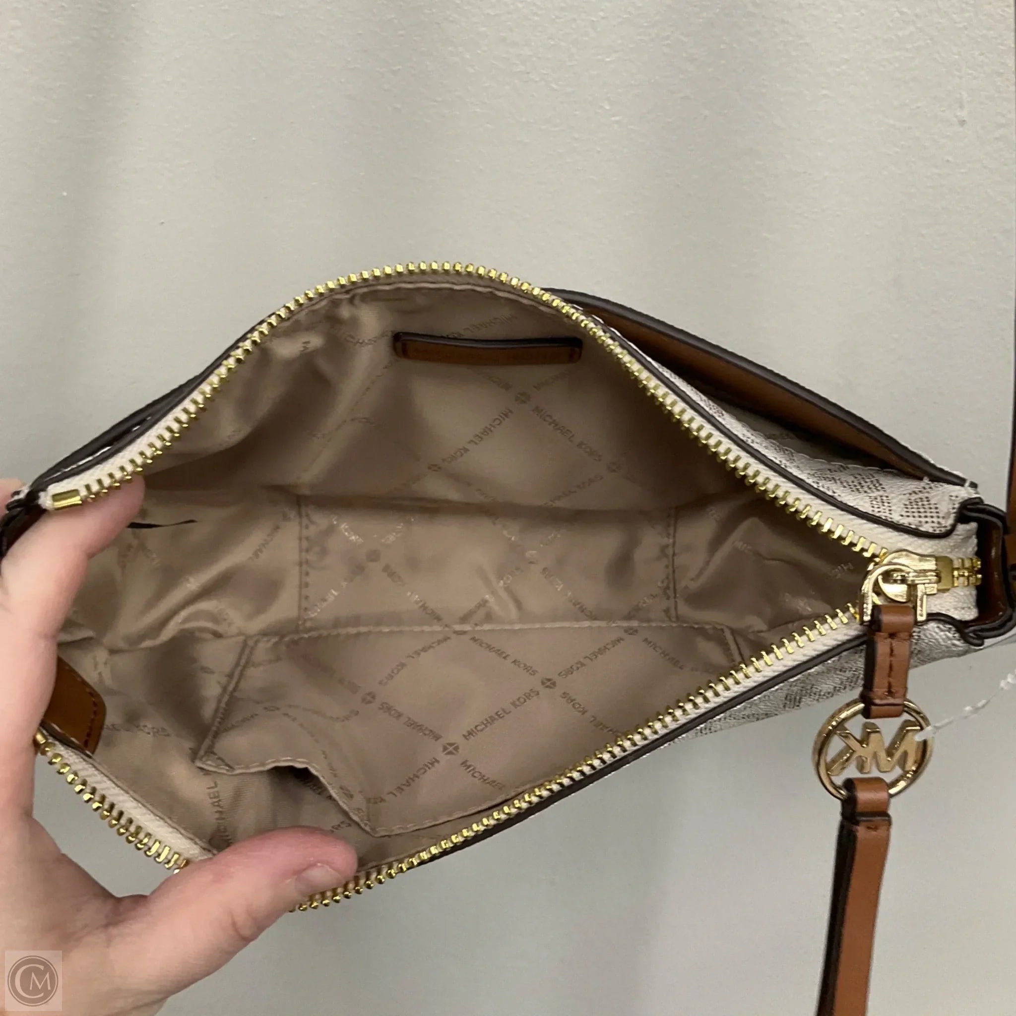 Crossbody Designer By Michael Kors, Size: Small