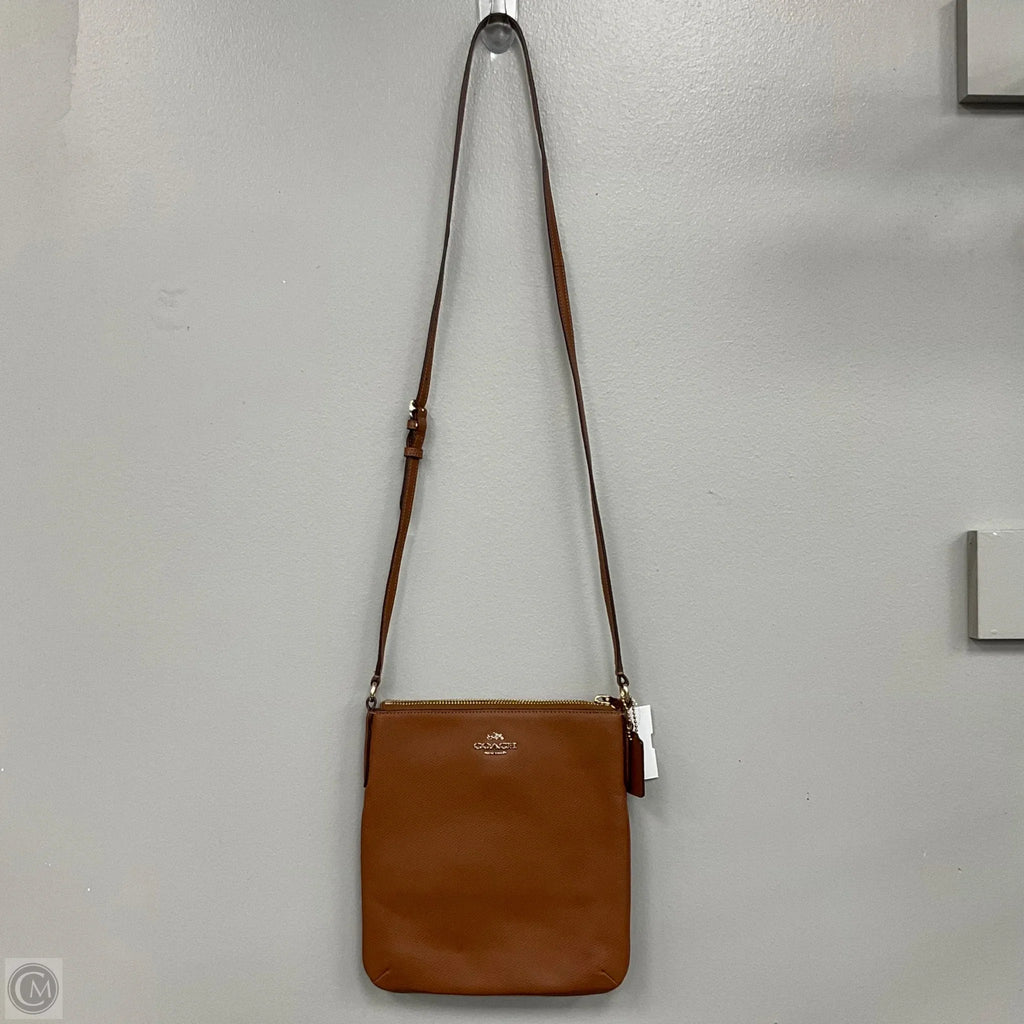 Crossbody Designer By Coach, Size: Medium