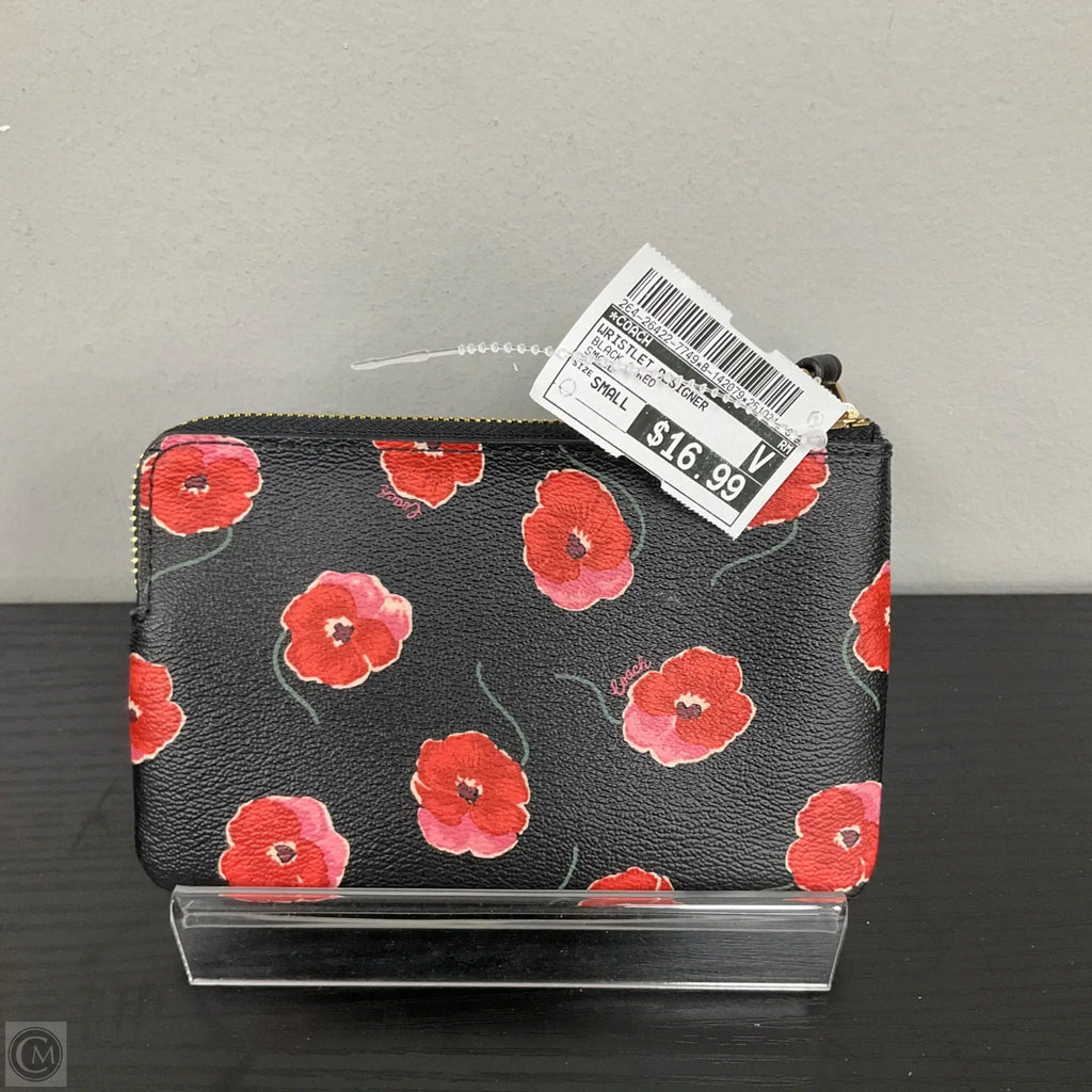 Wristlet Designer By Coach, Size: Small
