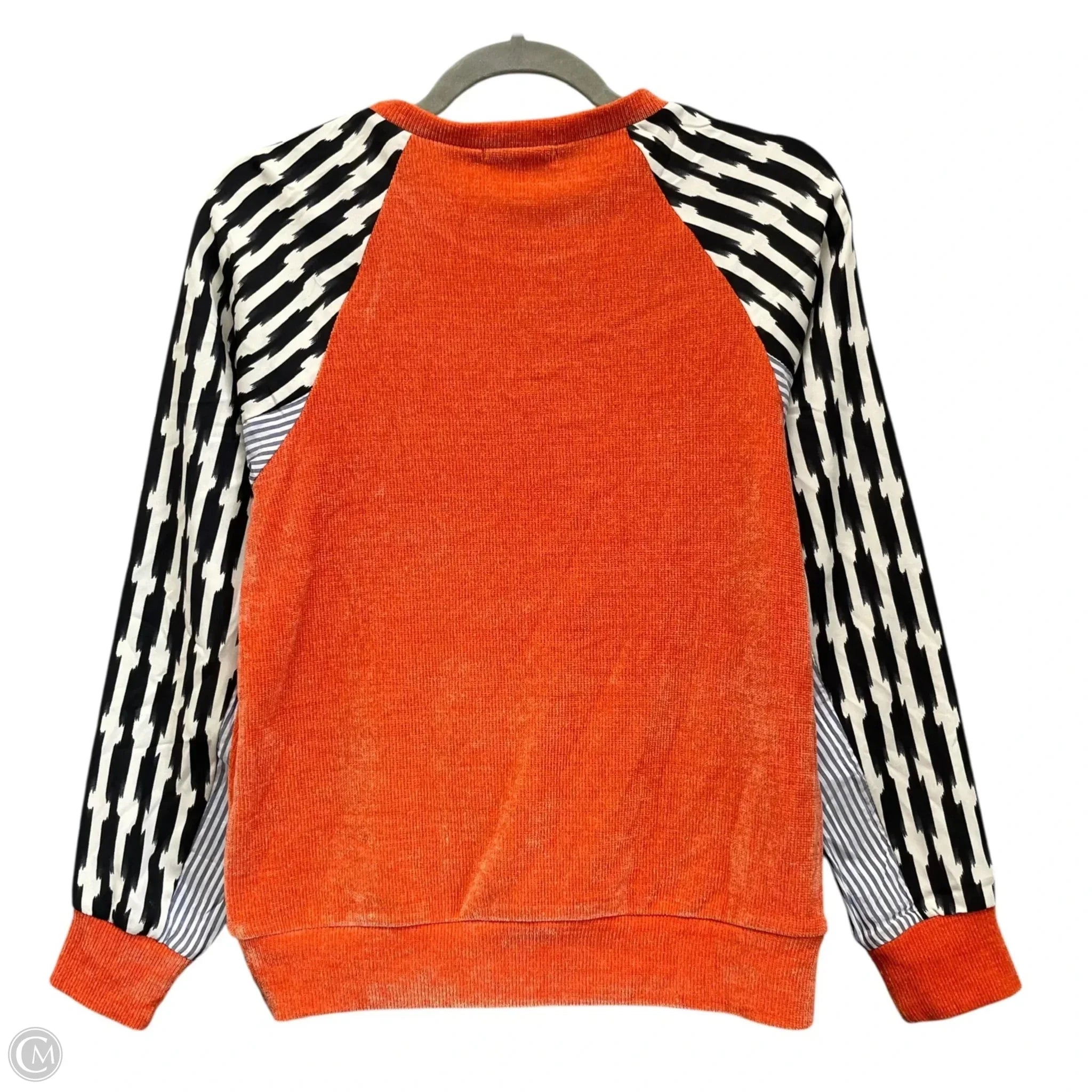 Top Long Sleeve By Thml In Orange, Size: S