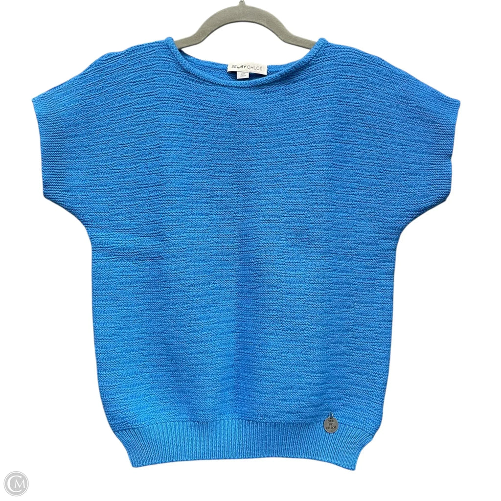 Sweater Designer By See By Chloe In Blue, Size: S