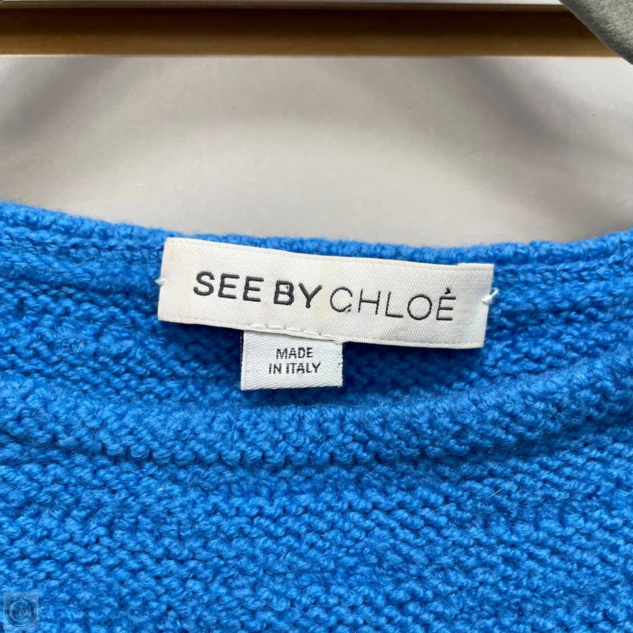 Sweater Designer By See By Chloe In Blue, Size: S