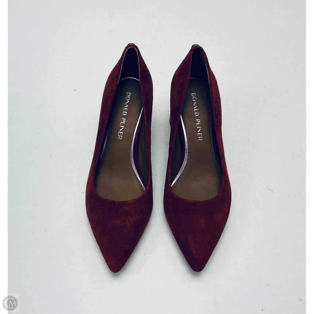 Shoes Heels Block By Donald Pliner In Red, Size: 7