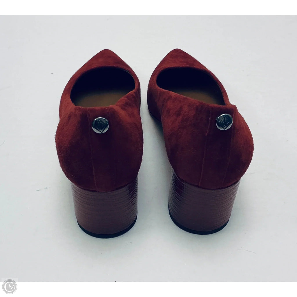 Shoes Heels Block By Donald Pliner In Red, Size: 7