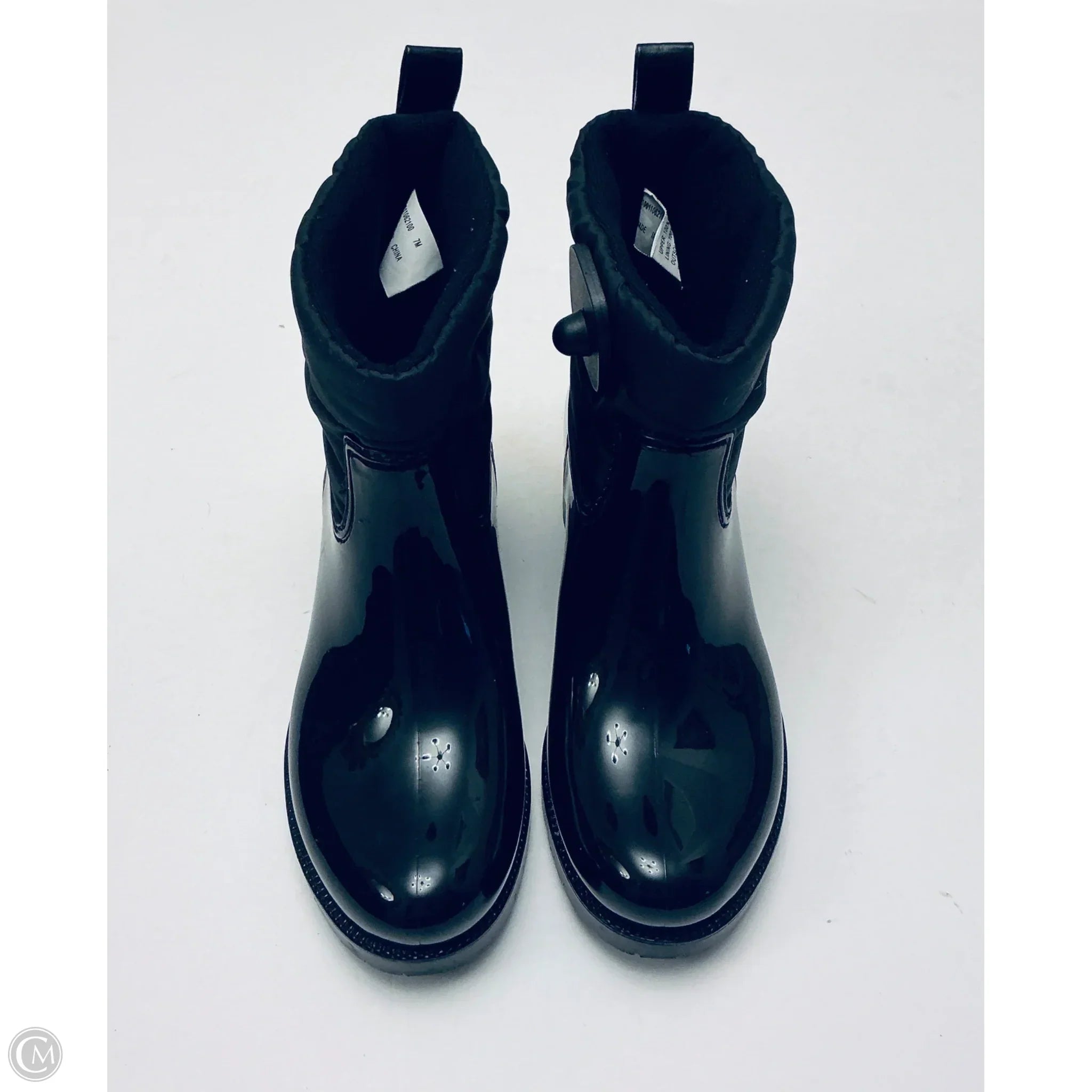 Boots Rain By Charter Club In Black, Size: 7