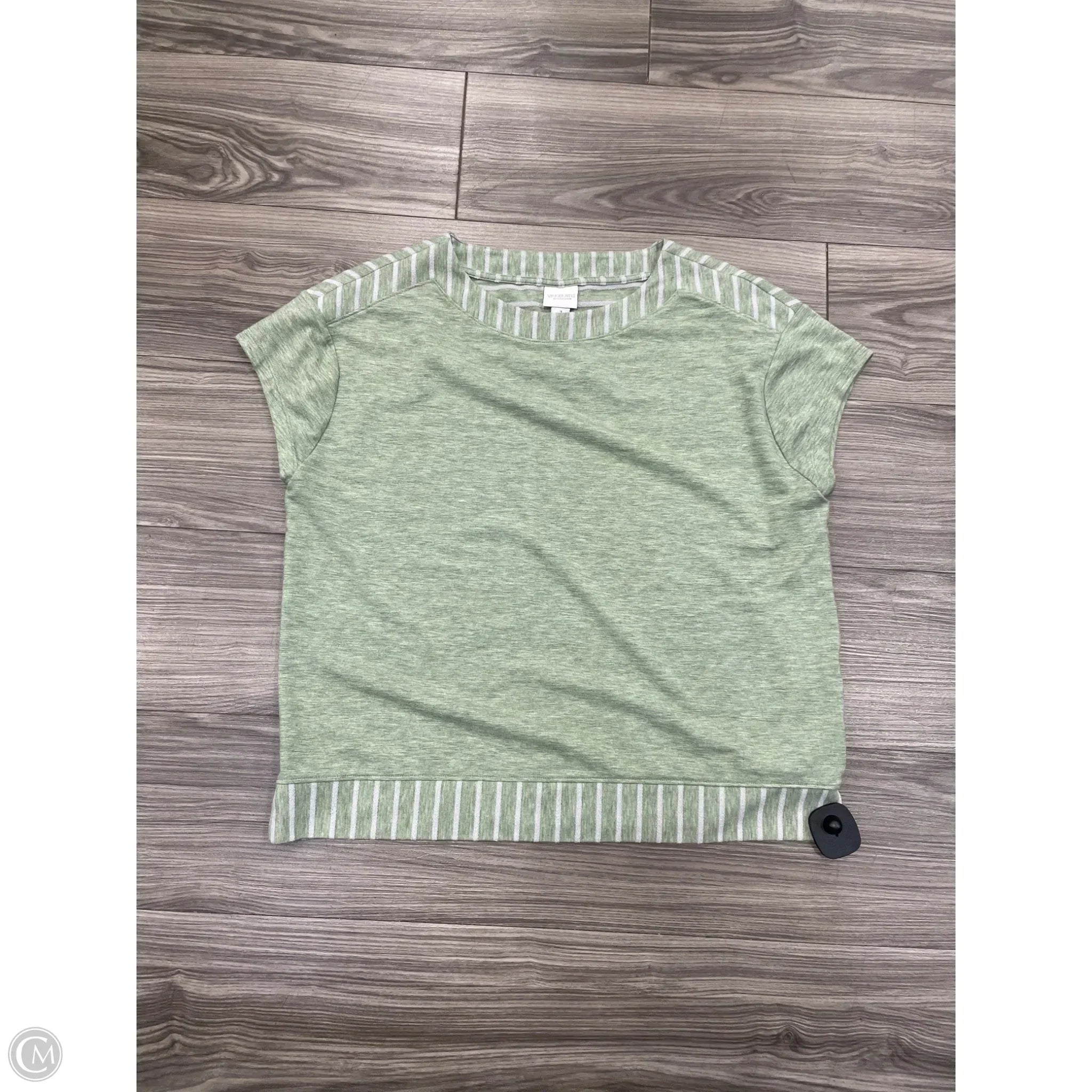 Top Long Sleeve Basic By Chicos In Green, Size: Xl