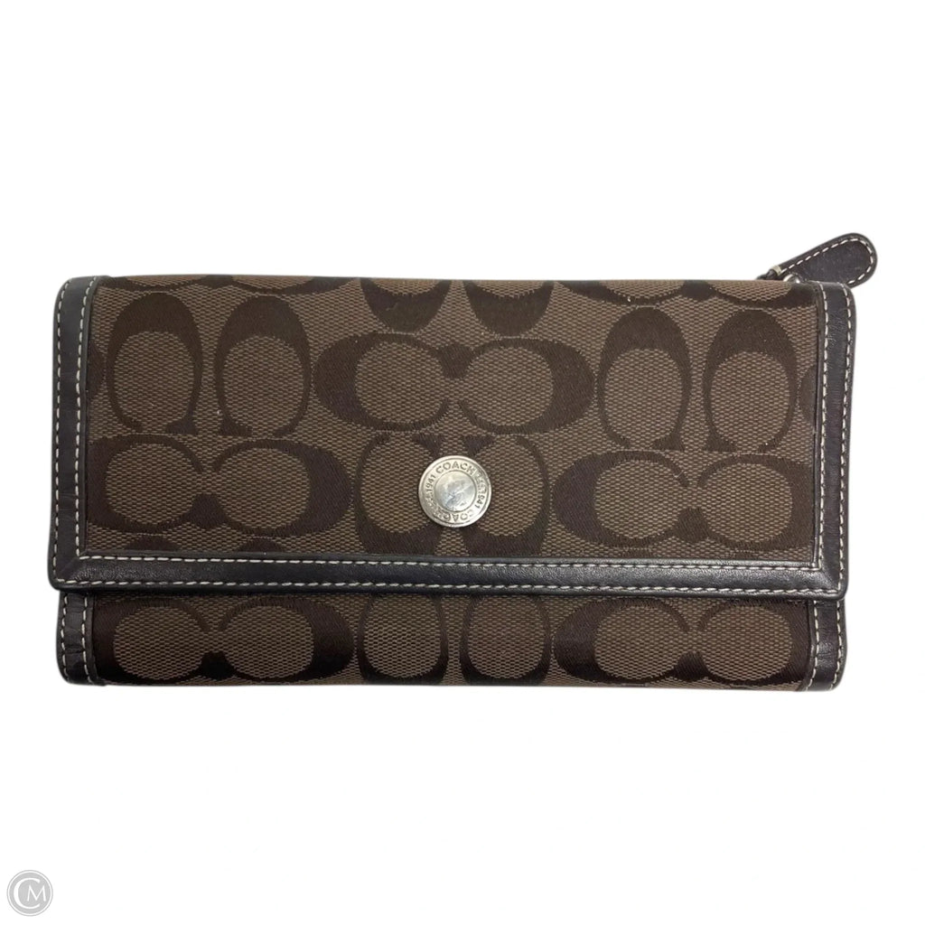 Wallet Designer By Coach, Size: Large