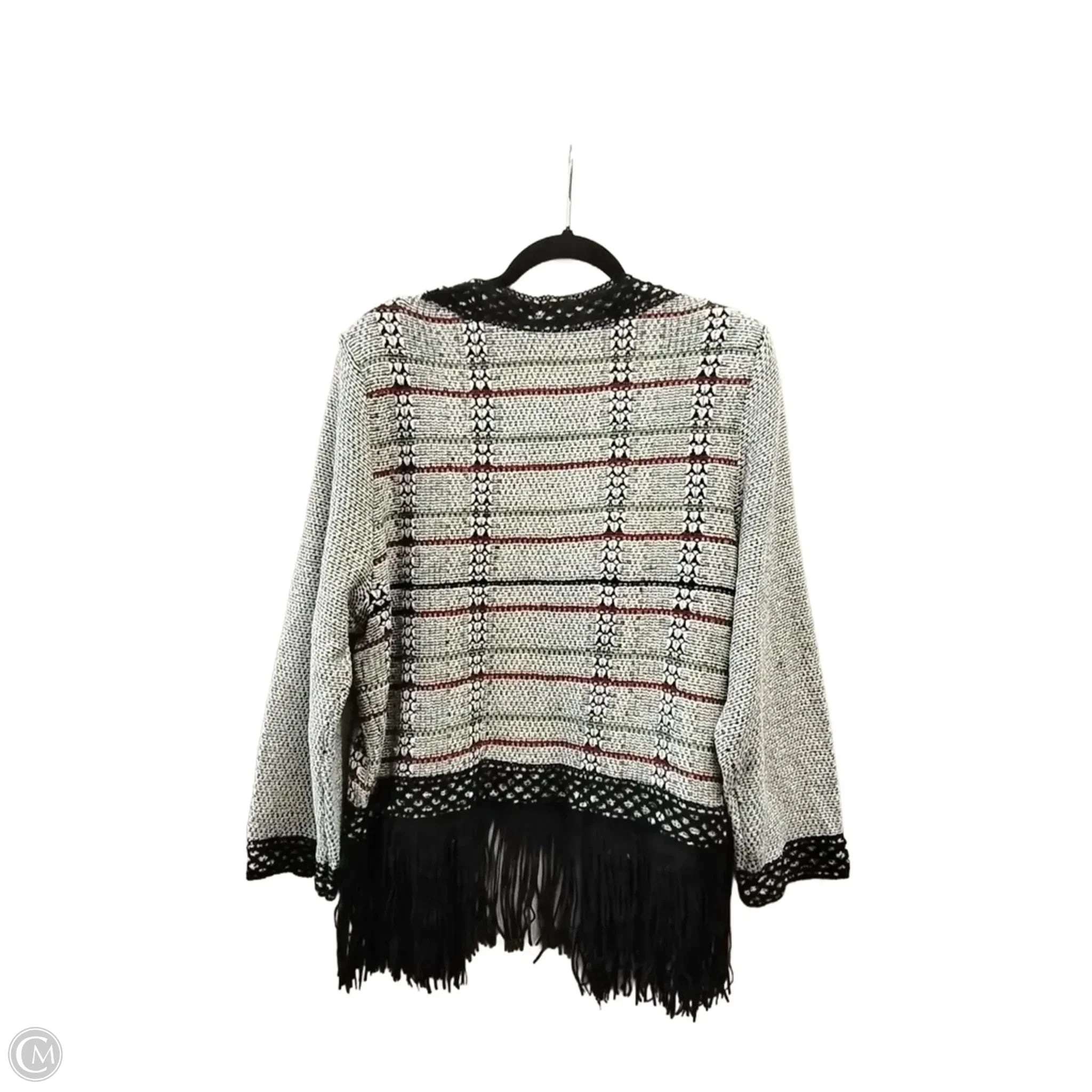 Sweater Cardigan By Cj Banks In Multi-colored, Size: 1x