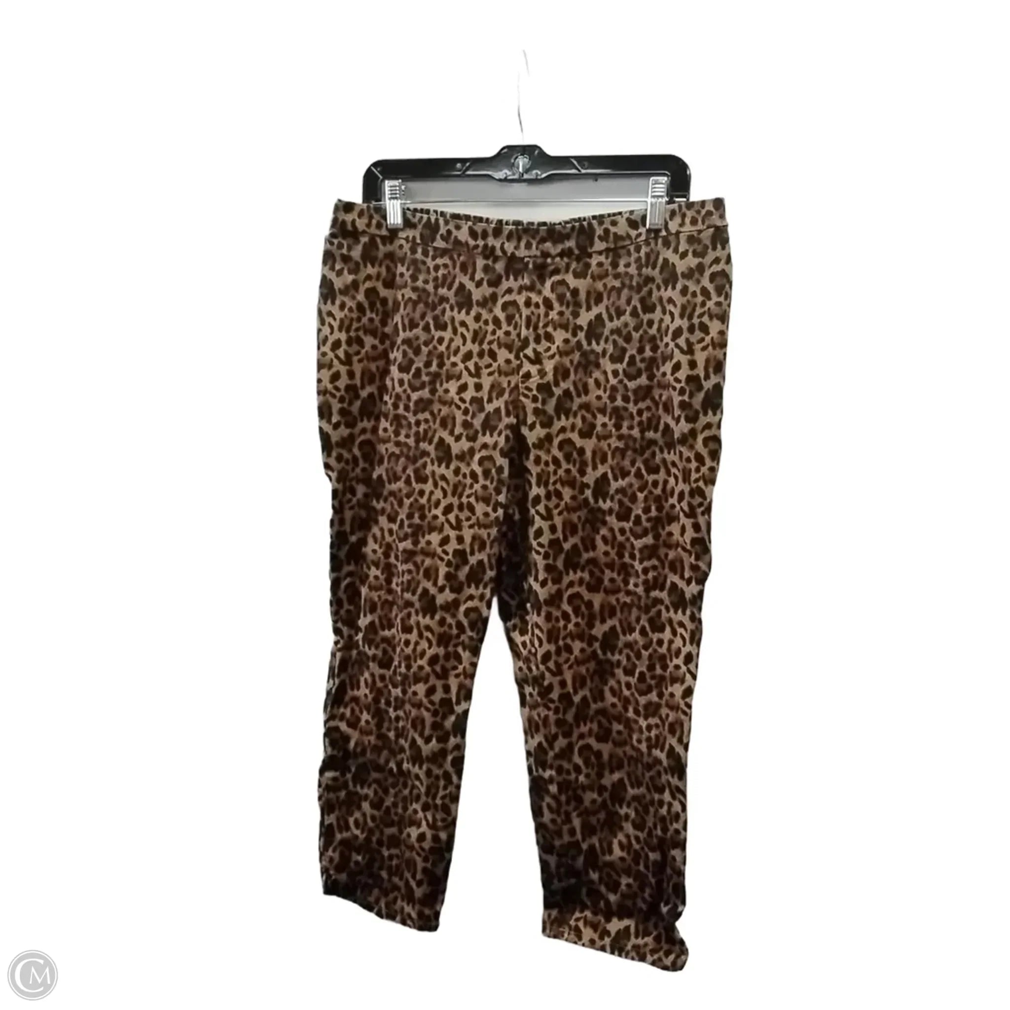 Pants Dress By Isaac Mizrahi In Leopard Print, Size: 16