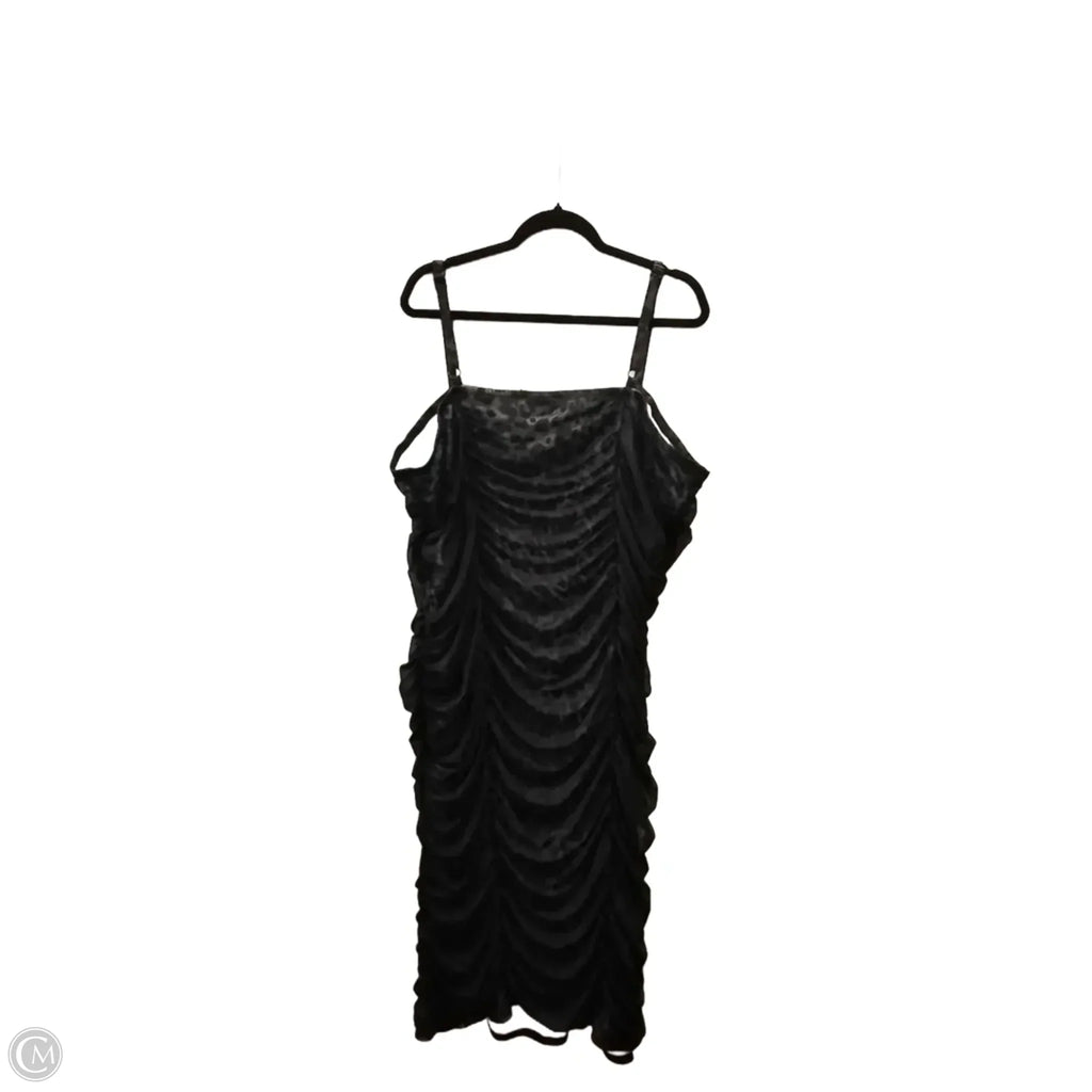 Dress Party Midi By Torrid In Leopard Print, Size: 28