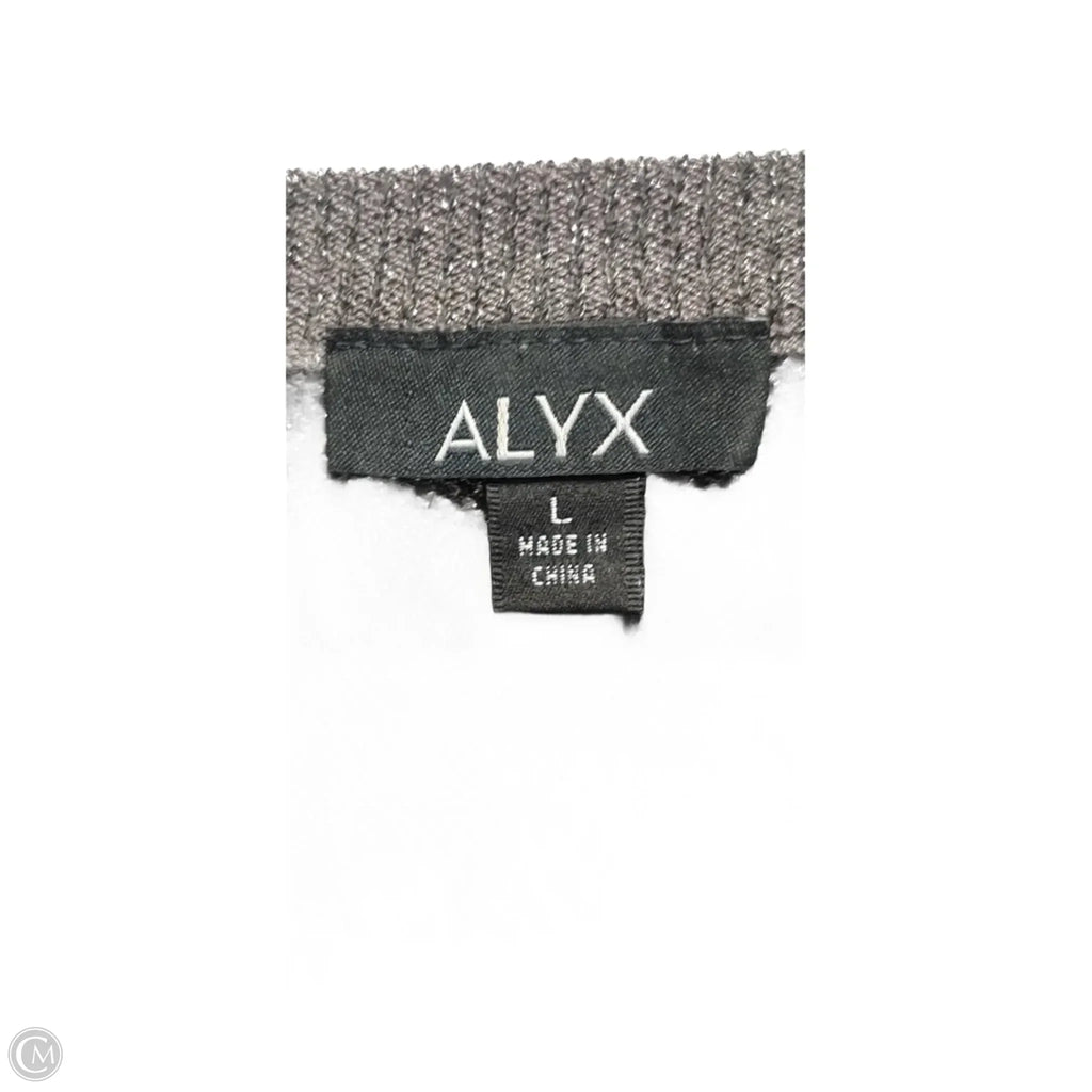 Sweater By Alyx In Silver, Size: L
