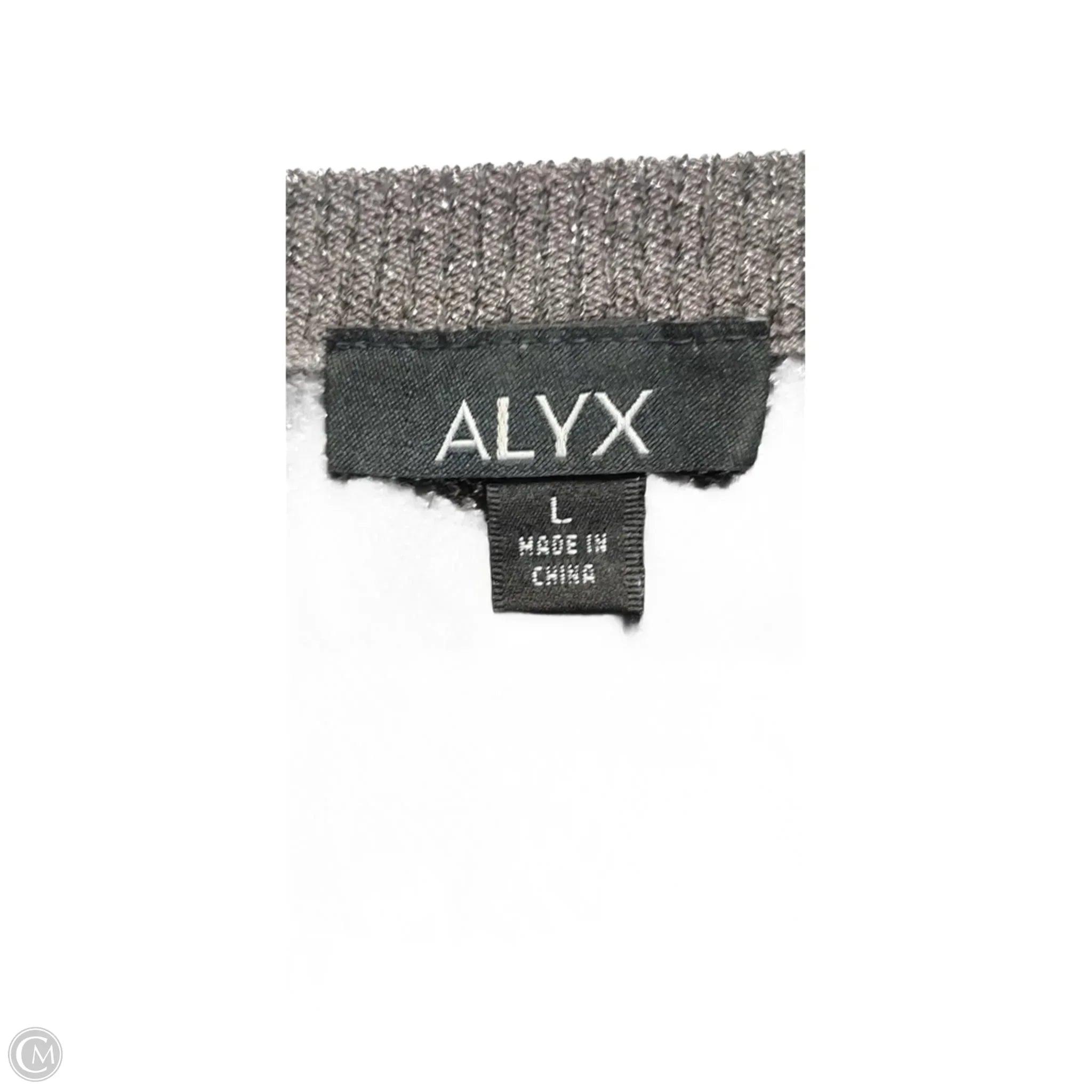Sweater By Alyx In Silver, Size: L