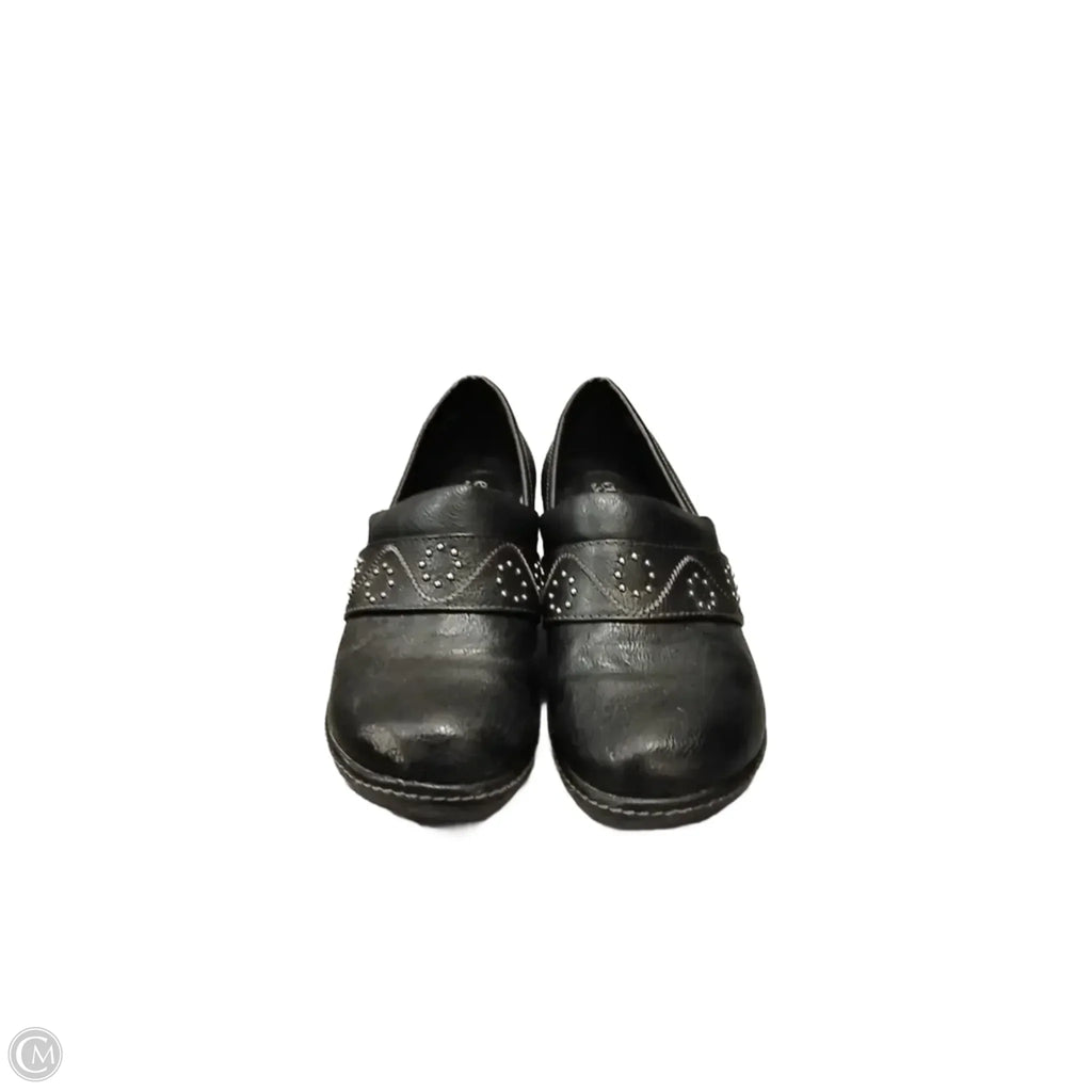 Shoes Heels Wedge By Sofft In Navy, Size: 8