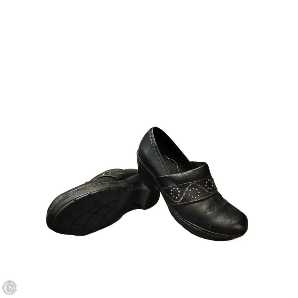 Shoes Heels Wedge By Sofft In Navy, Size: 8