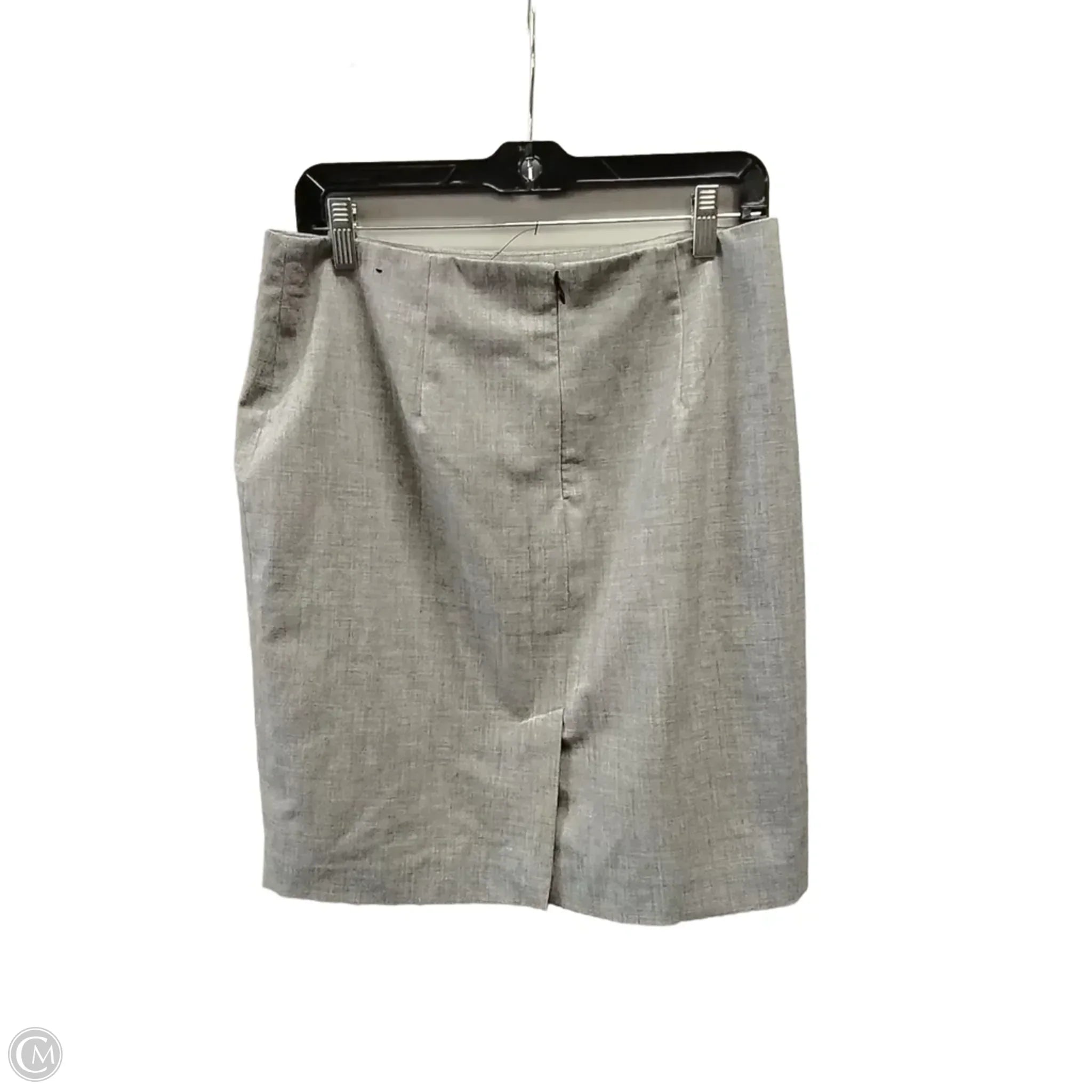 Skirt Midi By Banana Republic In Grey, Size: 8p