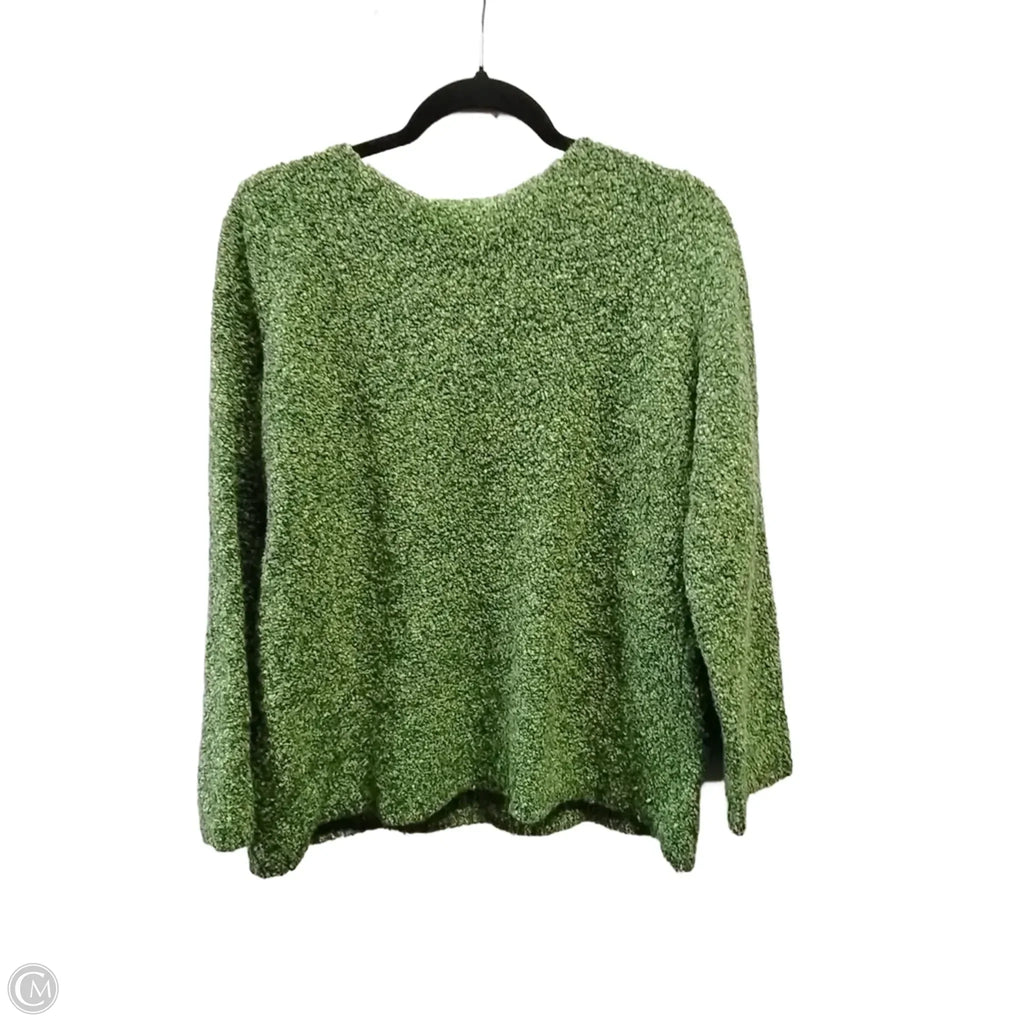 Sweater By Josephine Chaus In Green, Size: L