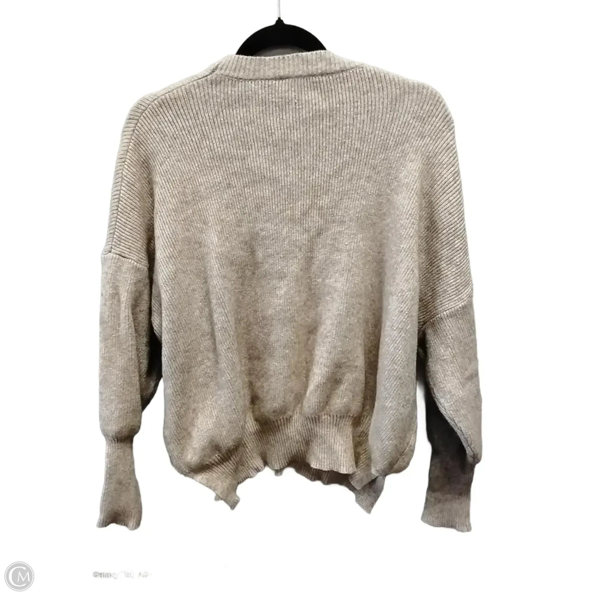 Sweater By Clothes Mentor In Beige, Size: M