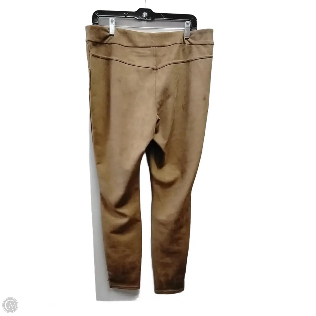 Pants Leggings By Anna & Ava In Brown, Size: Xl