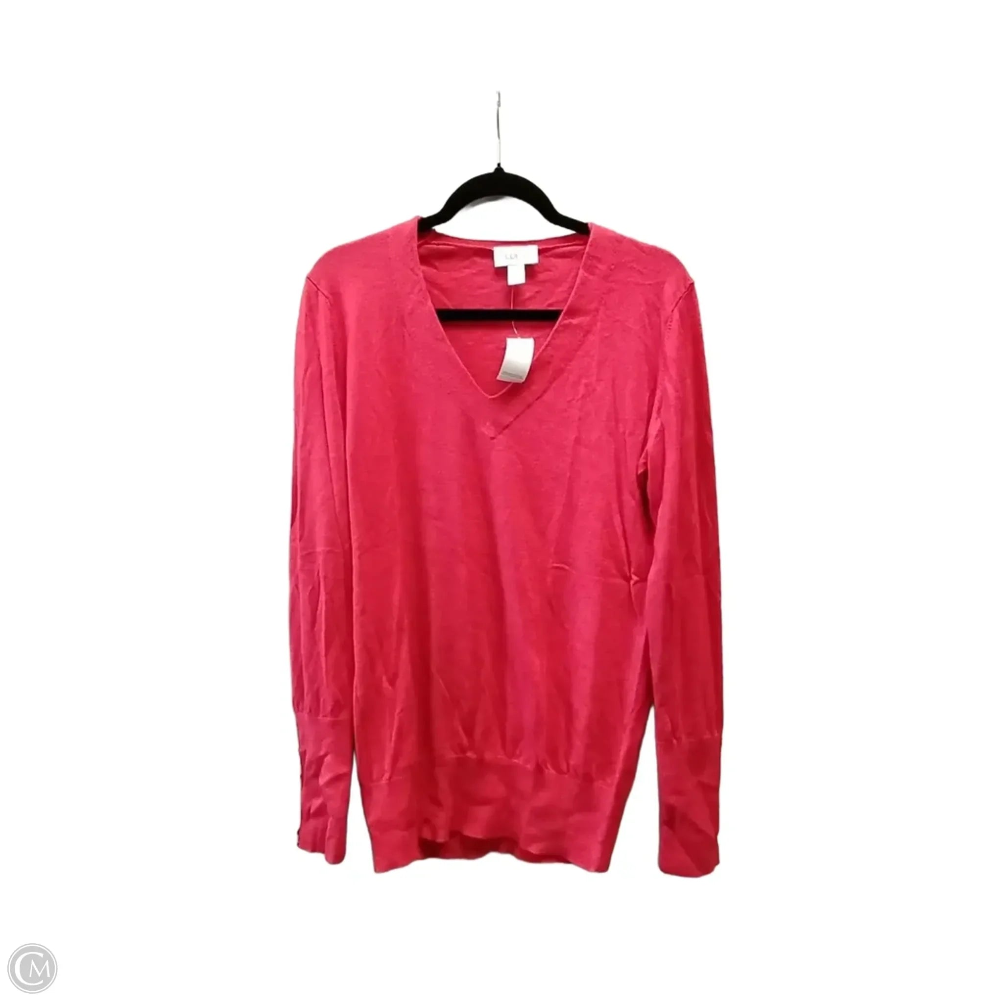 Sweater By Loft In Red, Size: L