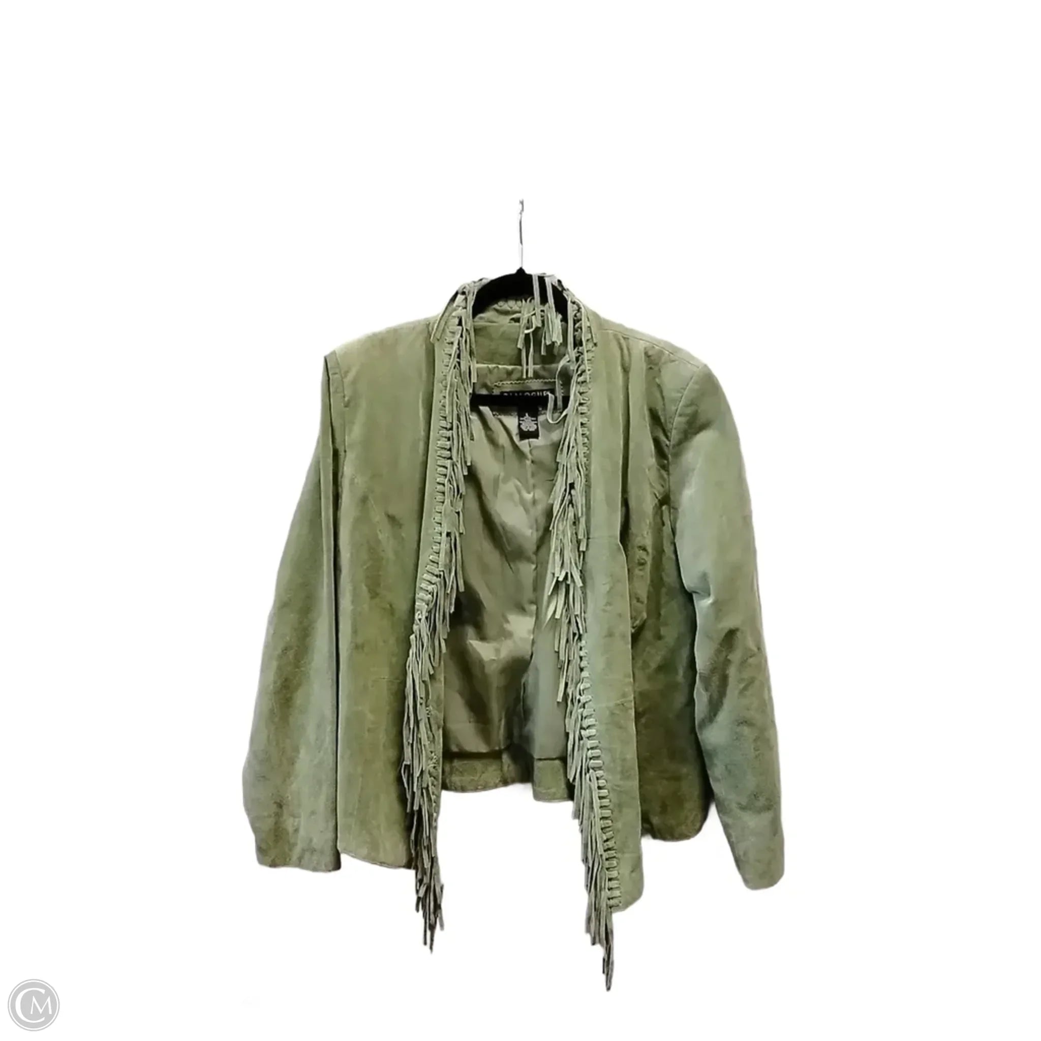 Jacket Other By Dialogue Qvc In Green, Size: L