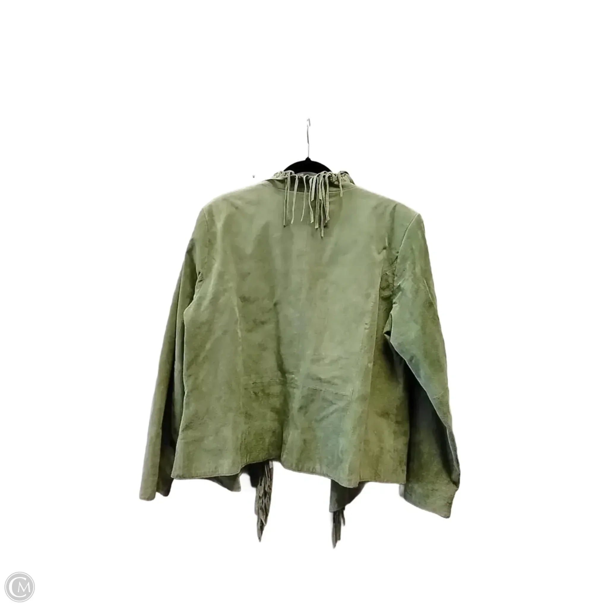Jacket Other By Dialogue Qvc In Green, Size: L
