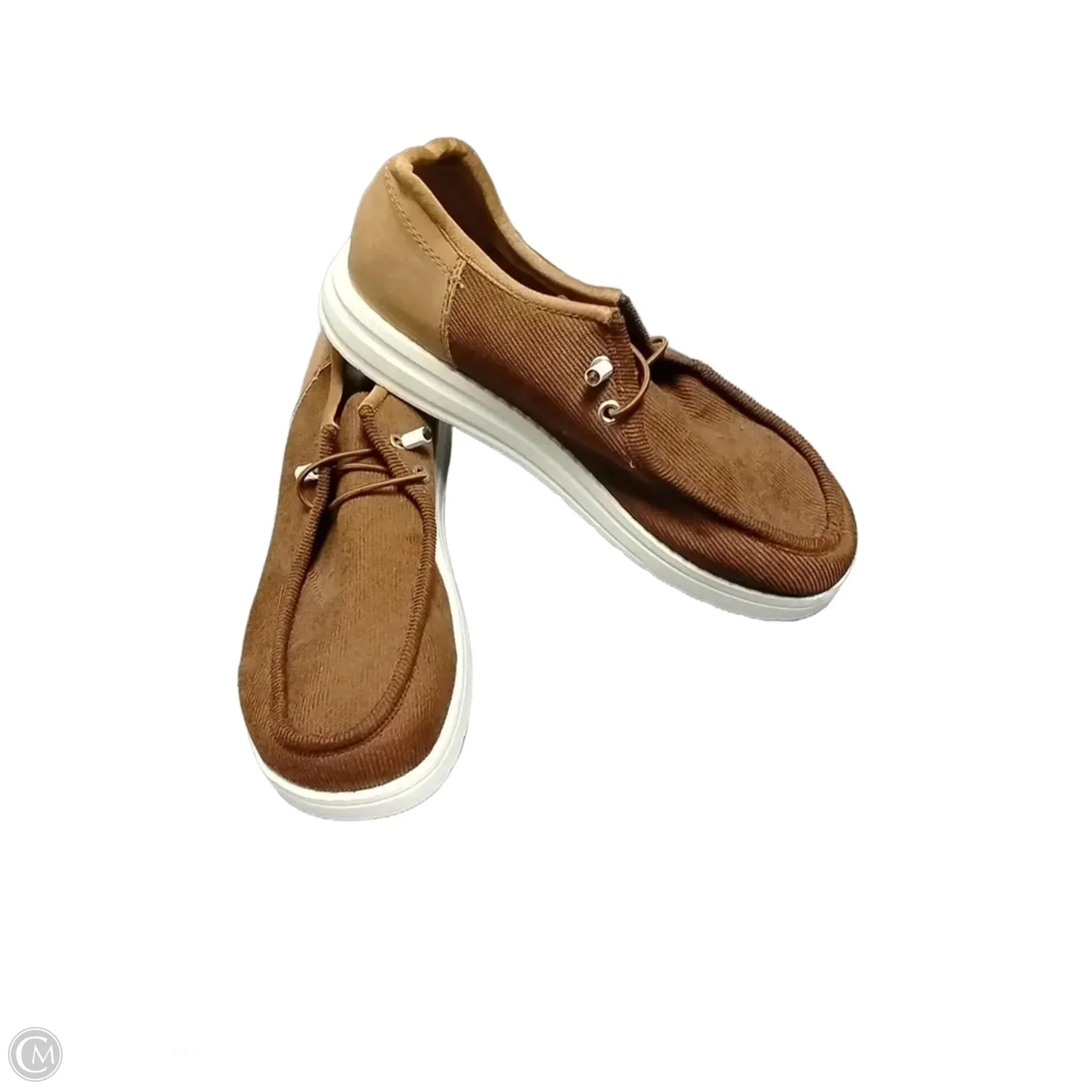 Shoes Flats By Clothes Mentor In Brown, Size: 9
