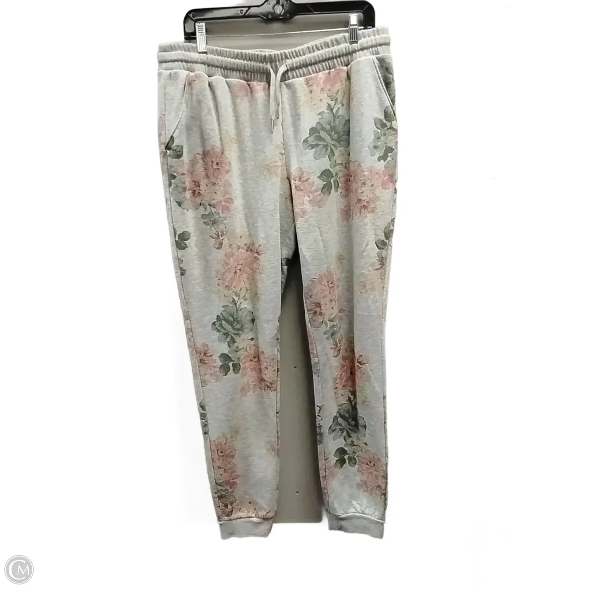 Pants Lounge By Maurices In Floral Print, Size: L