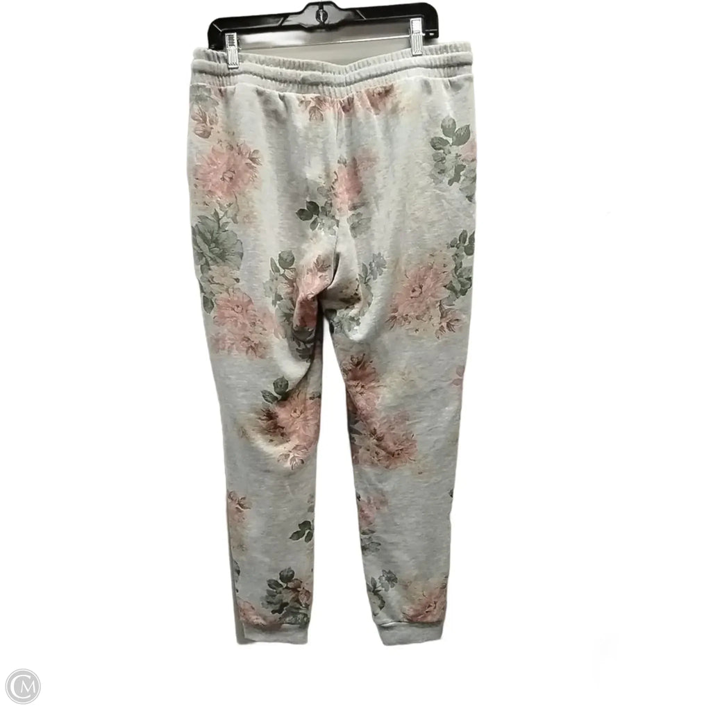 Pants Lounge By Maurices In Floral Print, Size: L